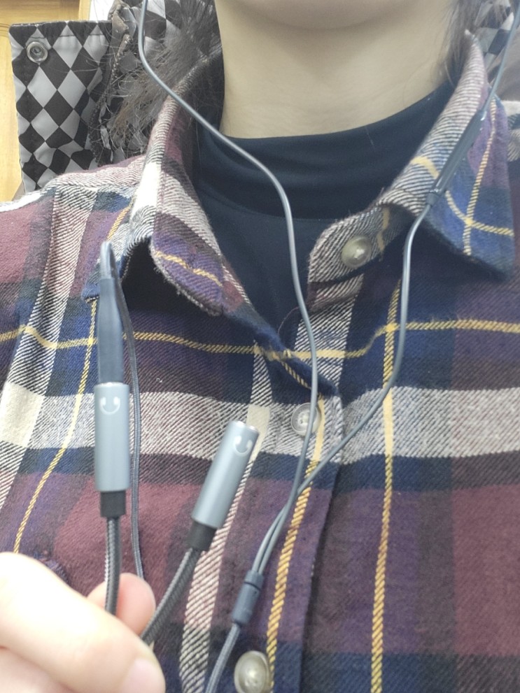 바라보고 커플이어폰젠더 C타입 활용기