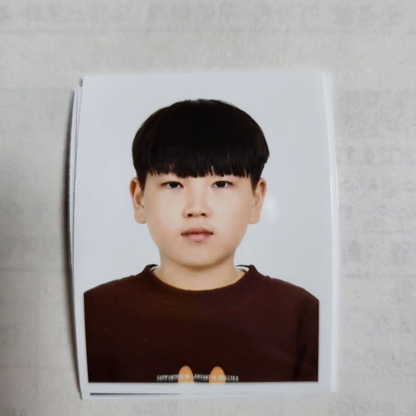 아들 반명함판♡
2단심사를위해 간만에 반명함판♡
