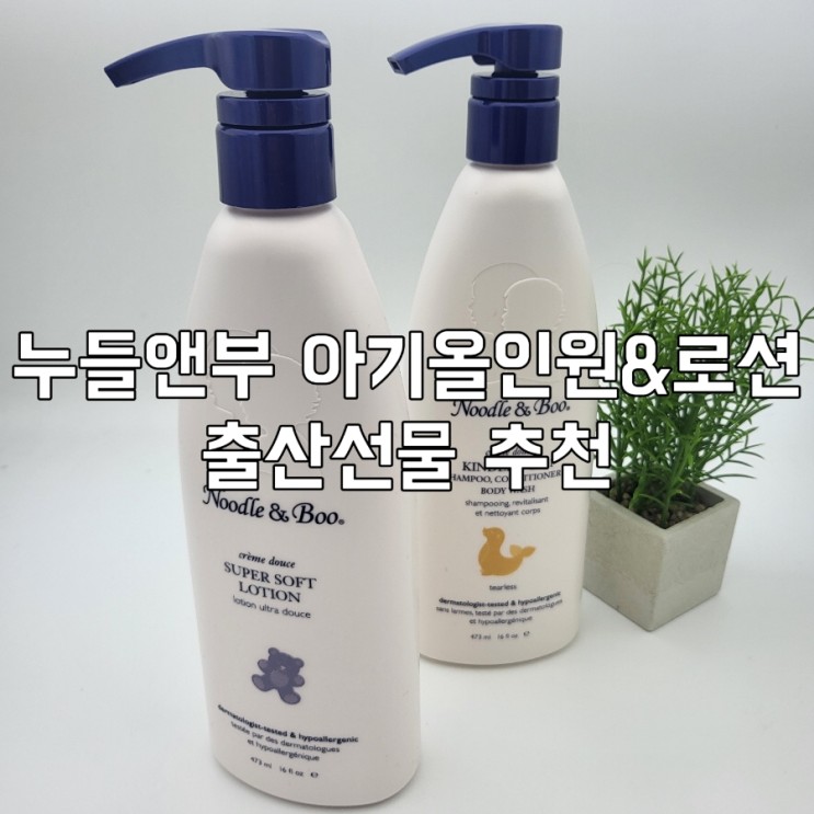 누들앤부 아기샴푸 출산선물 추천