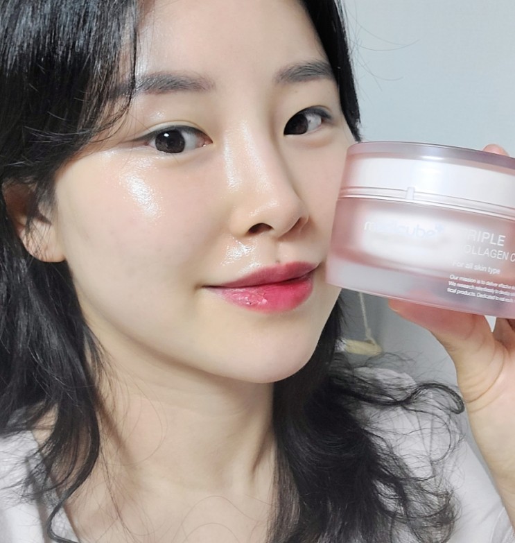 4세대 콜라겐, 메디큐브 콜라겐 물광 기초 3종으로 탱탱한 깐달걀피부 완성