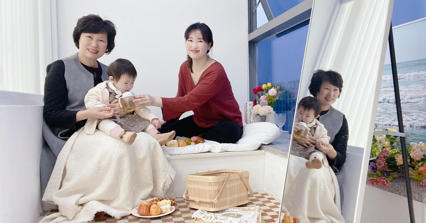*
세 모녀👩‍👩‍👧
즐거운 시간🥰