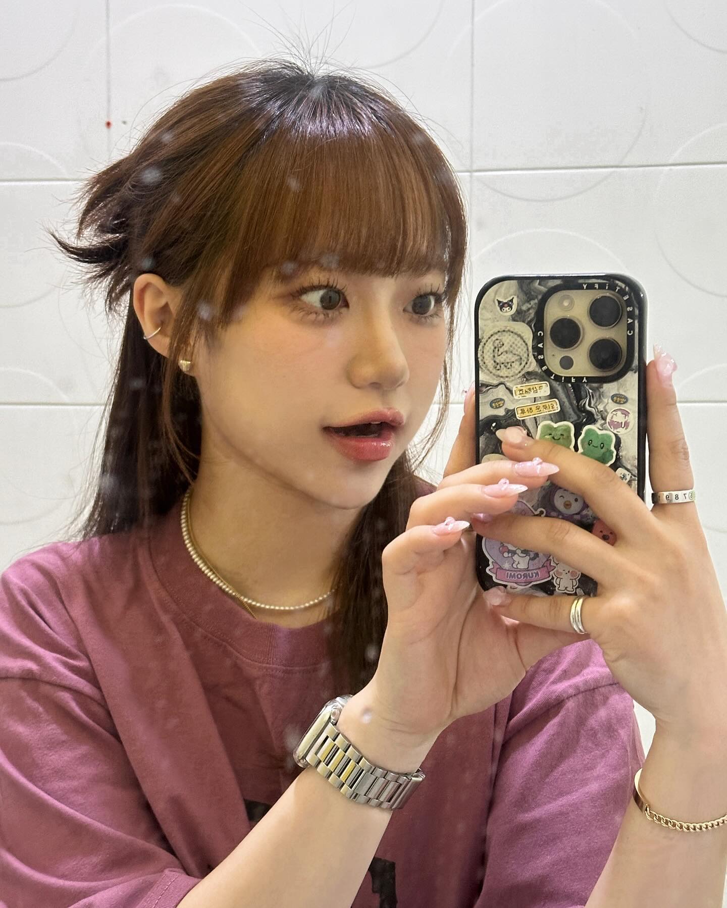 오늘의 TMI 말하기 
: 멸치볶음 나왔는데 엄텅 맛있었움 근데 오이소박이 겁나 써 우웩 오이 맛있는데 정신차려~!🤨 오늘 날씨 덥다 그쳐  저녁엔 닭발에 주먹밥 먹을거임