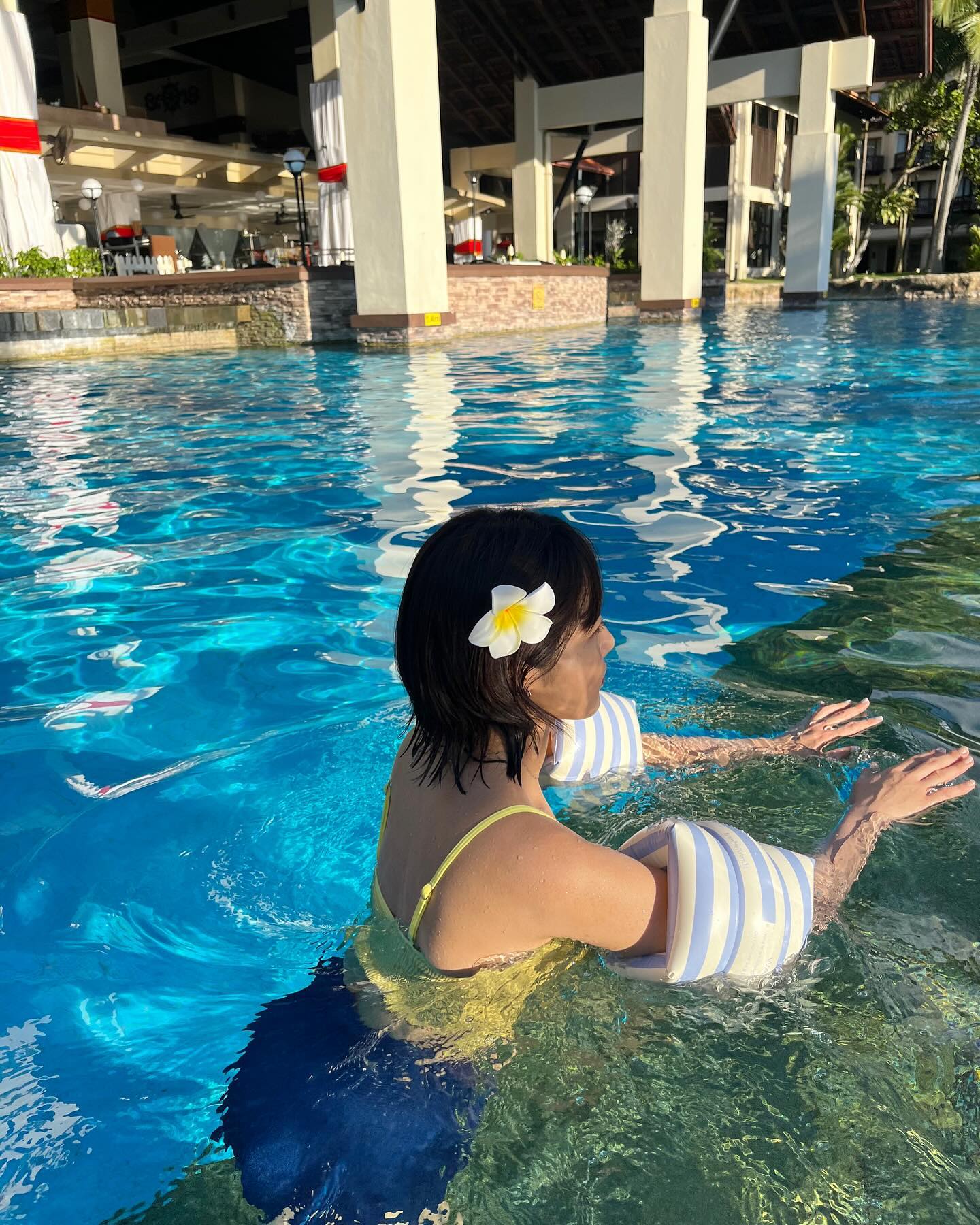 수영 못하는 사람 중에 물놀이 제일 좋아하는 사람〰️ 나🙋🏻‍♀️