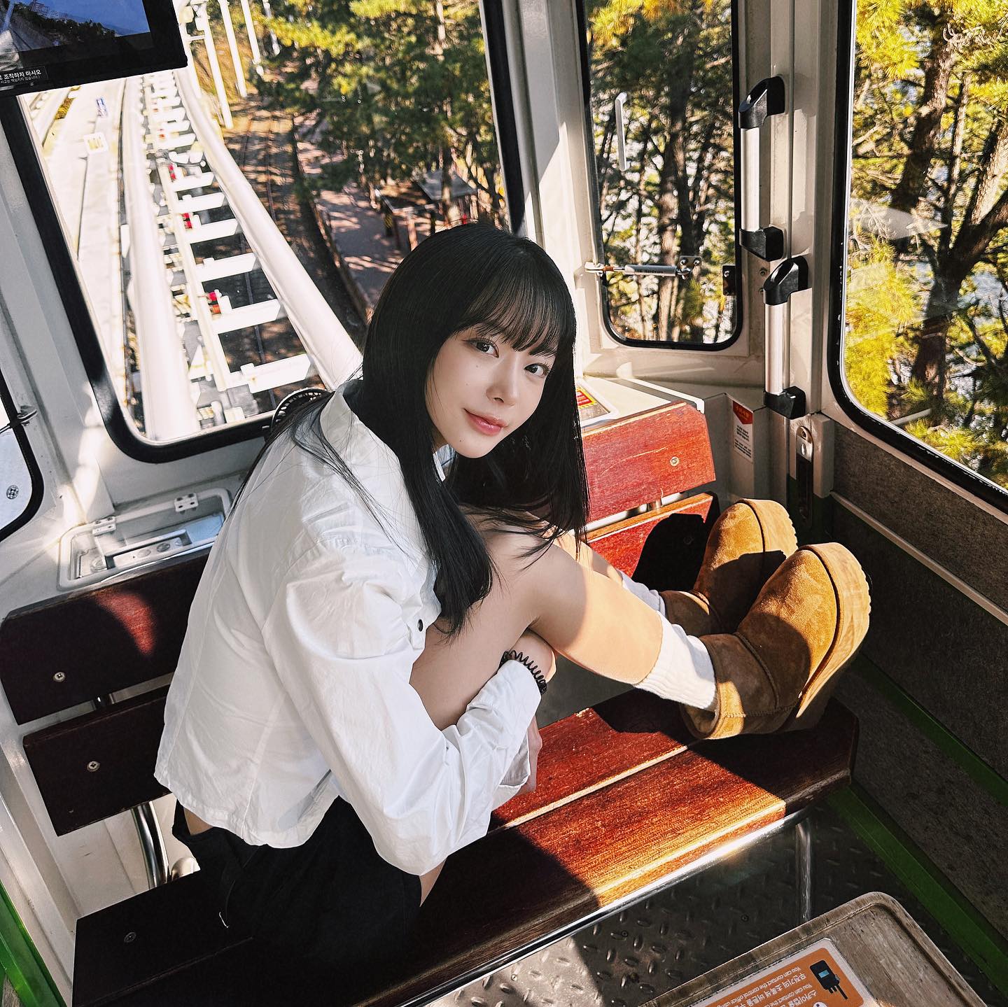 나두 탔따 캡슐열차🚃