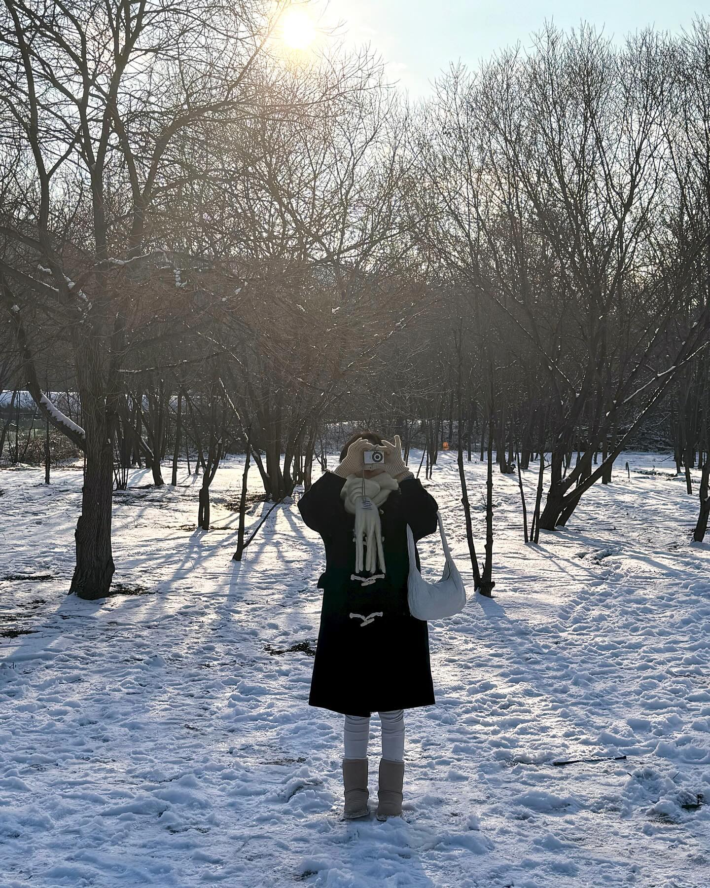 나 운동시킨다고 크리스마스 이브에 둘레길 데려간 사람...
오히려 조하...