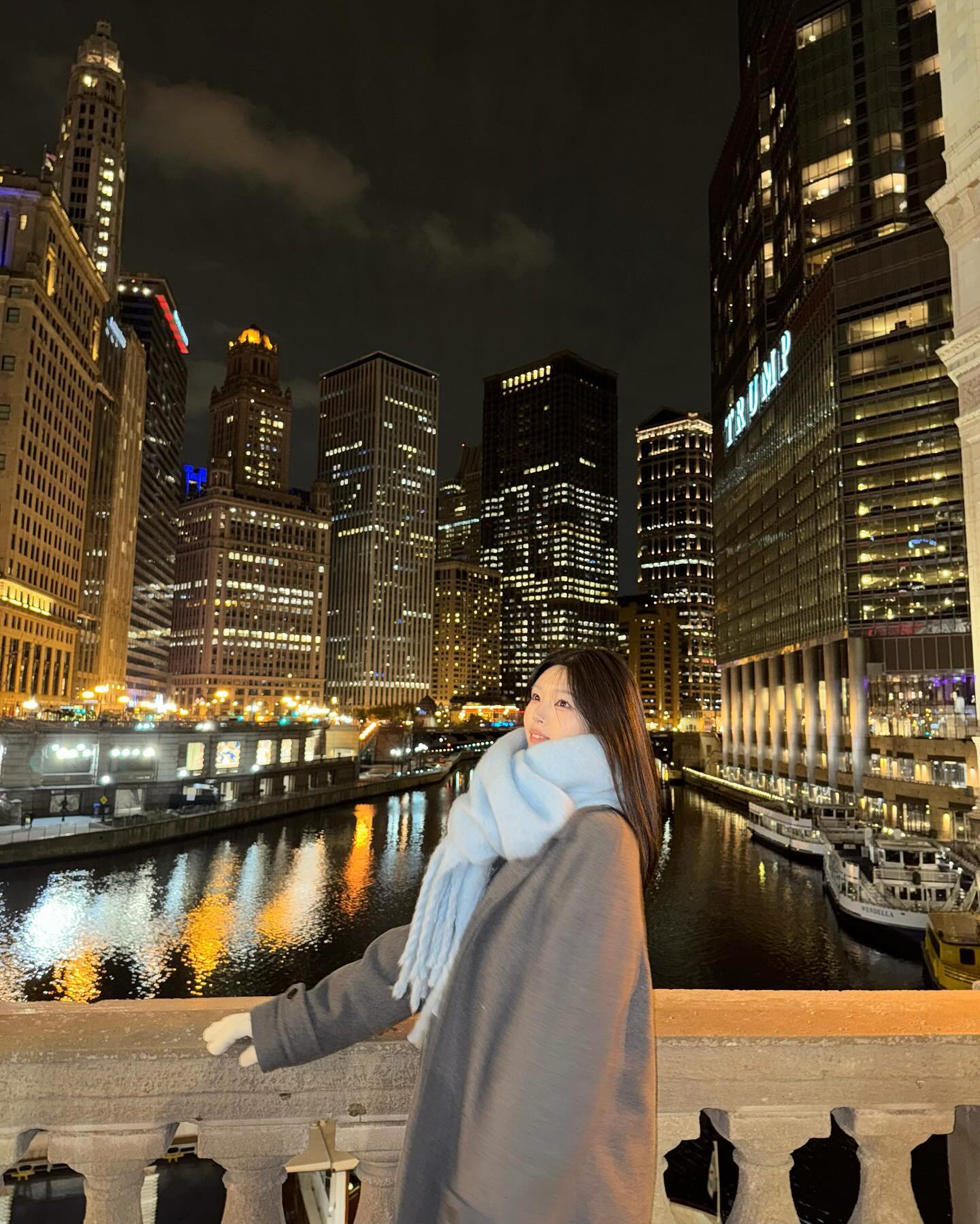 First Day in Chicago••• 도시가 반짝여😳