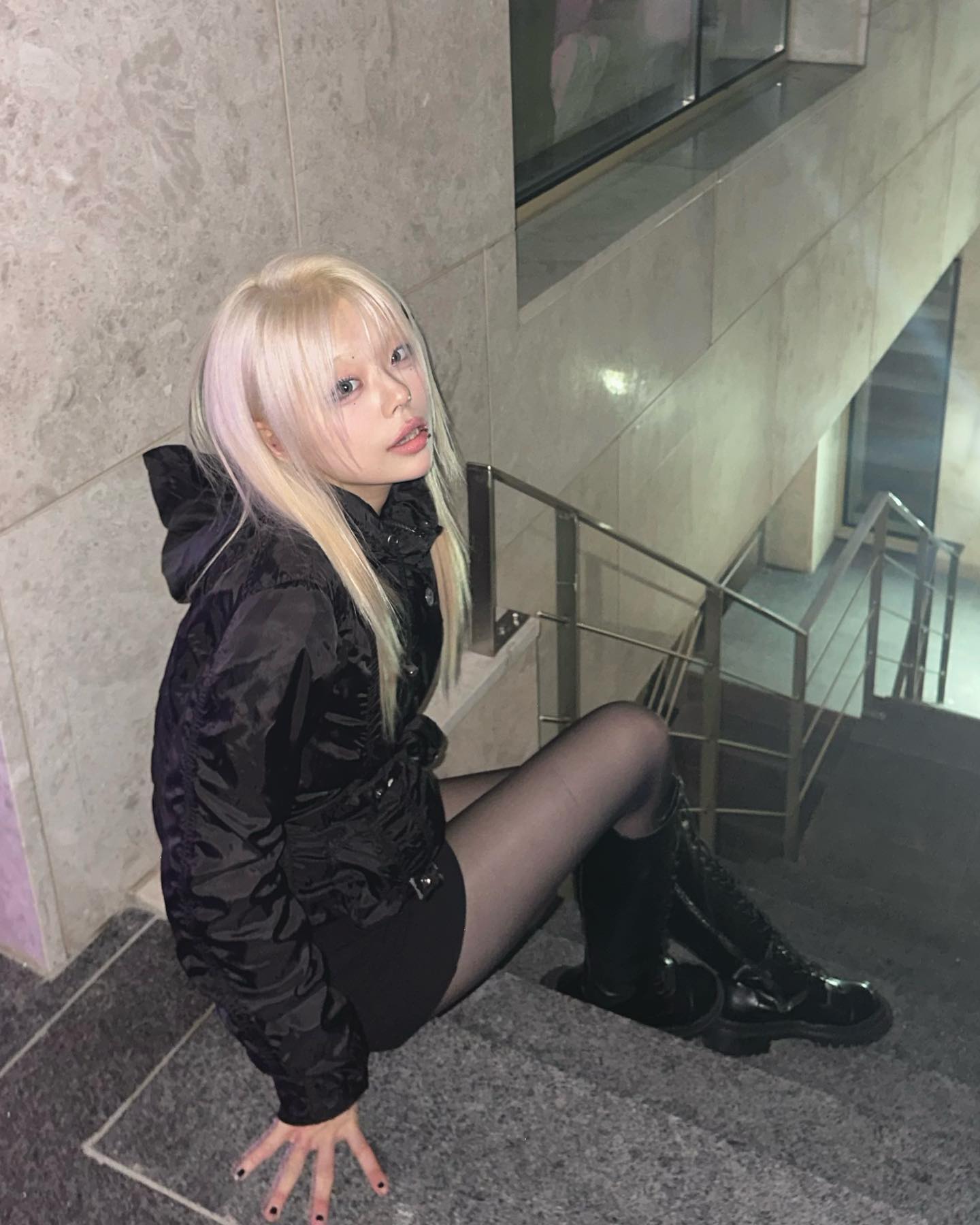 빨간색이랑자주색