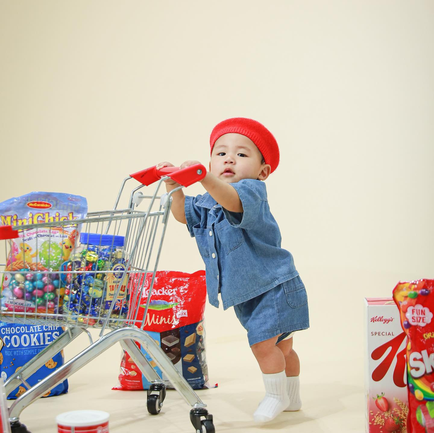 빨간베레모가 잘 어울리는 싸나이👶🏻
