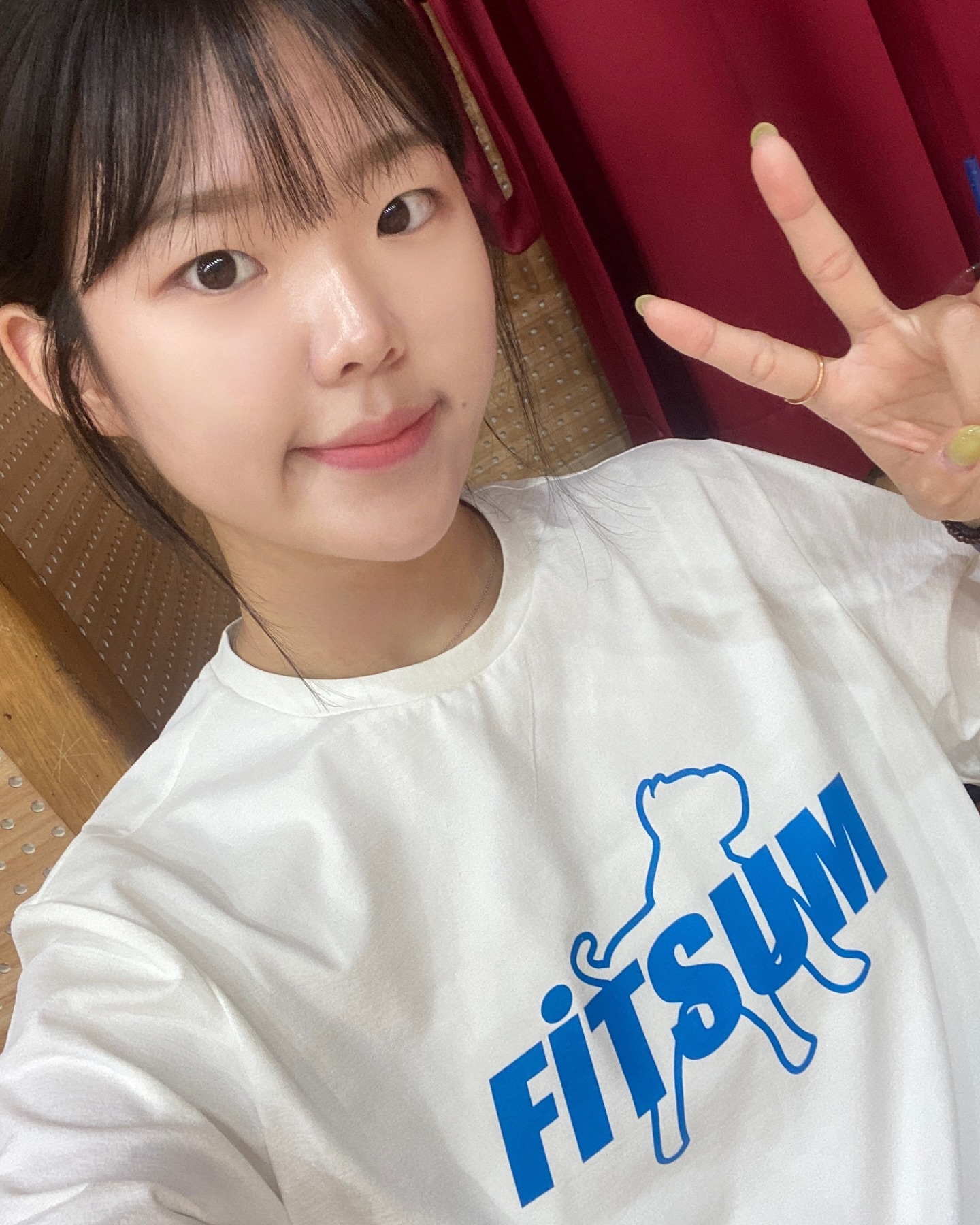 #핏섬완짬프 
파랑색 #핏섬 마크 너무 귀엽잖아 💙
fitsum_badminton 

#완짬프 #완짬프스토어 🏸 #배드민턴용품점 :wanjjamp