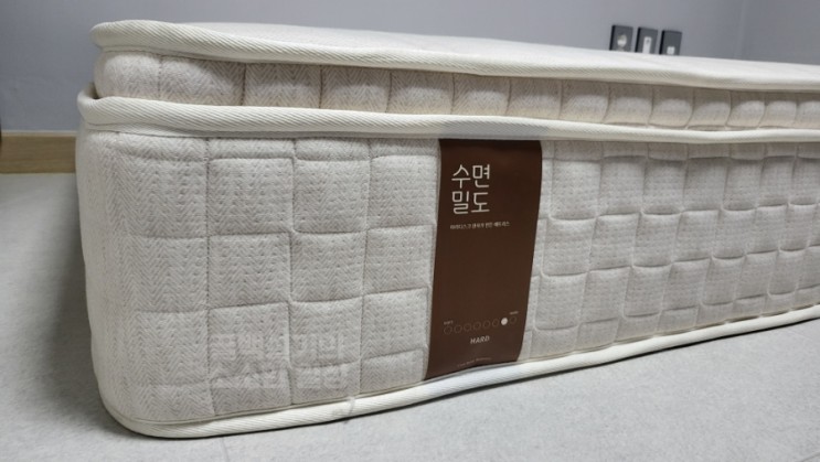 [수면밀도] 허리디스크 환자가 만든 매트리스, 하드매트리스로 허리 건강 챙겨요!