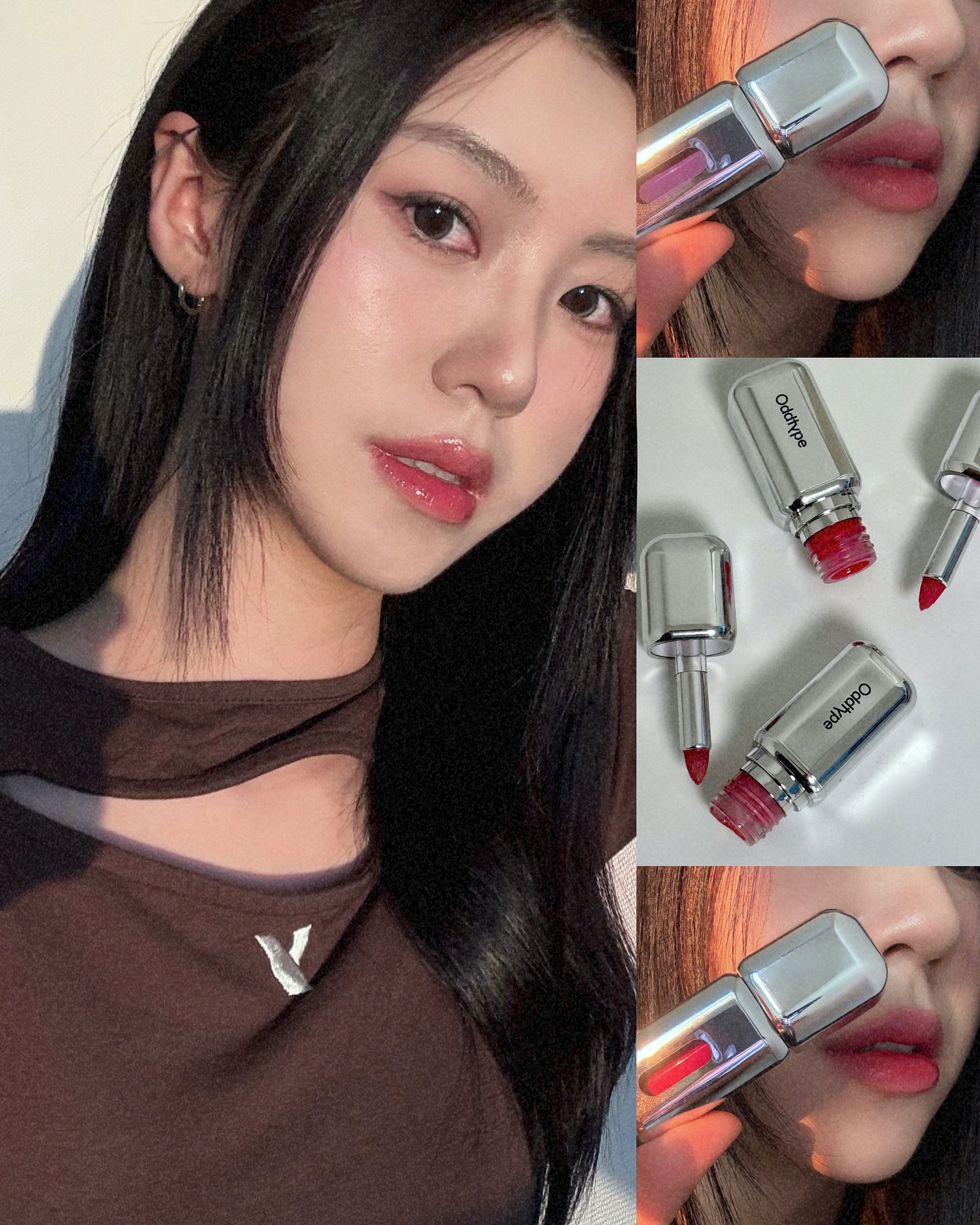 #광고 oddtype_official

글로시한 립만 바르는 내가 요즘 자주바르는 데일리 립💄
브러시가 내장되어있어 뭉침없이 바를 수 있고
끈적임없이 유리알 같은 맑은 광택감과 쨍한 발색력 

무신사앱에서 ‘오드타입’ 미러틴트를 
최대혜택+ 무료배송으로 만나보세요 🌈

#미러틴트#언씬미러틴트#오버립추천#틴트추천#립추천#오버립#쿨톤메이크업#쿨톤립#브라이트립#치크추천#글로시립#겨쿨립#겨울브라이트립