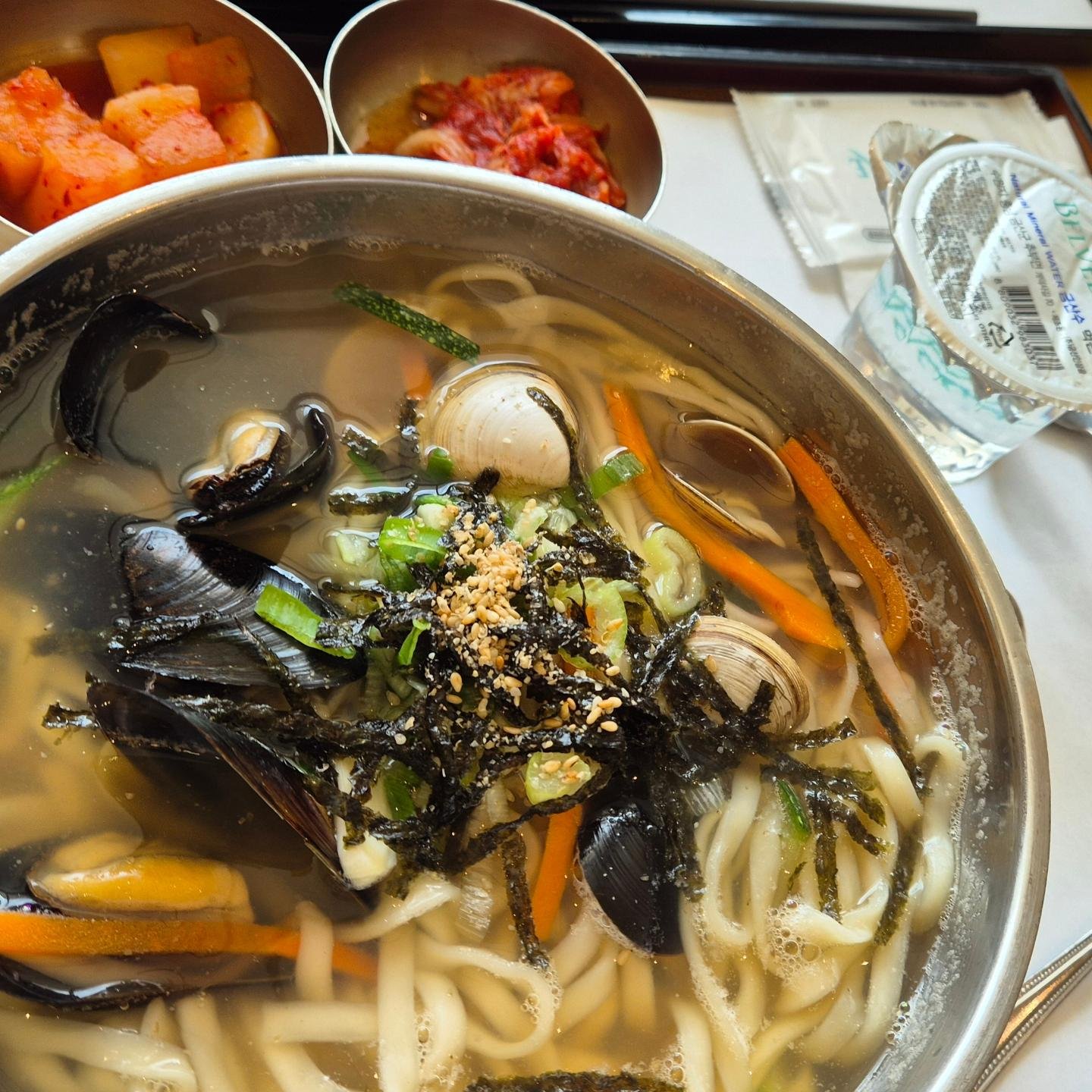 #해물칼국수 #벨버디어 #고메이