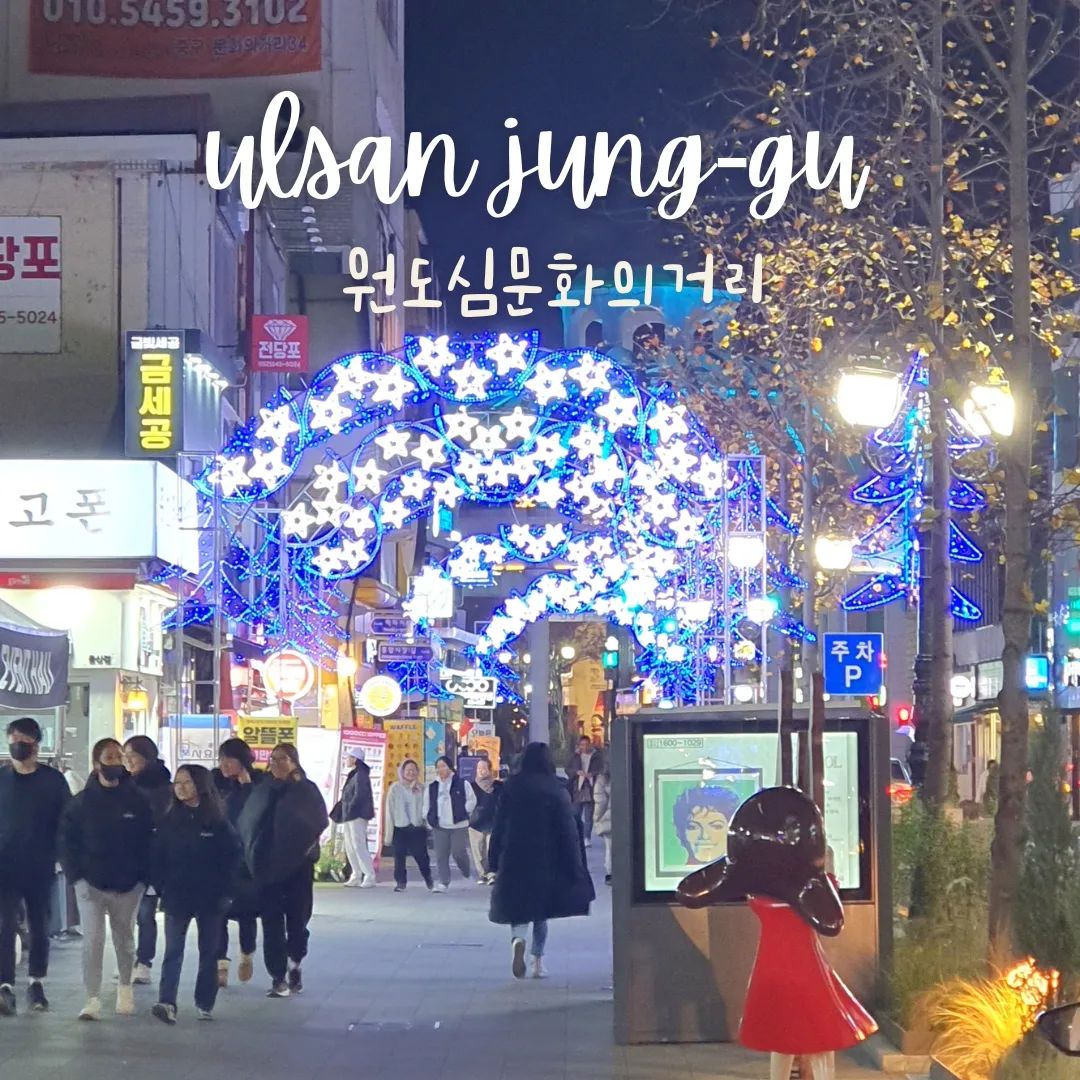 #원도심 문화의거리에도 
반짝반짝 조명이 가득 ♥︎

젊음의 거리에도 
울산중앙전통시장에도 
조명들이 #반짝반짝✨ 

연말분위기가 물씬🎄🎅
달라진 거리를 느껴보아요

#울산중구  #울산큰애기 #울산중구아기랑  #울산서포터즈 #울산큰애기 #울산아기랑갈만한곳_울산  #울산여행온라인홍보단 #울산여행 #울산홍보단