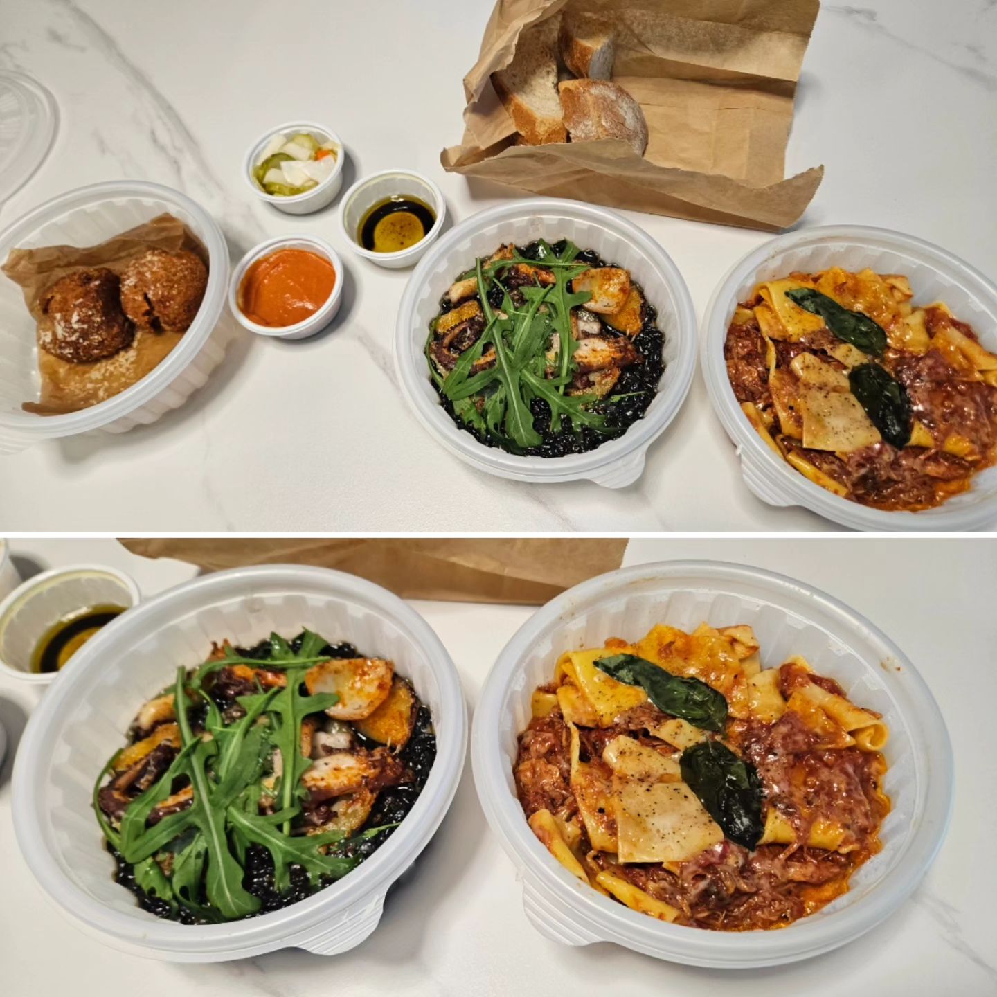#첫줄👋 

휴가중인 친구가 우리집까지 먼길 놀러와줘서 
오랜만에 맛난거 먹고 수다떨고 잘 놀았네💖

맛있어서 매장에도 몇번 갔던 오스테리아라구 🍝
집까지 배달도 되니까 #넘나좋은것 
덕분에 집에서도 고퀄 식사 가능👍
우리집 놀러오는 사람들에게 모두 맛보여주고 싶은 맛!

오늘은 눈도 오고 내 몸도 무거우니 집에서 시켜먹었는데 
다음엔 매장 가서 와인이랑 같이 먹고싶다..🥲🍷

#오스테리아라구 #양주맛집추천 #최애맛집 #옥정맛집 #맛집추천 
#배달의민족 #배달맛집 #생면파스타맛집 #옥정신도시맛집 
#파스타맛집 #라구파파르델레 #문어먹물리조토 #라구아란치니 
#존맛탱 #디저트까지클리어 #설빙 #구슬빙수 #배부름 #맛있다그램 
#우리집에서 #먹스타 #맛스타 #먹스타그램 #맛스타그램
#일상 #일상스타그램 #일상기록 #소통환영
