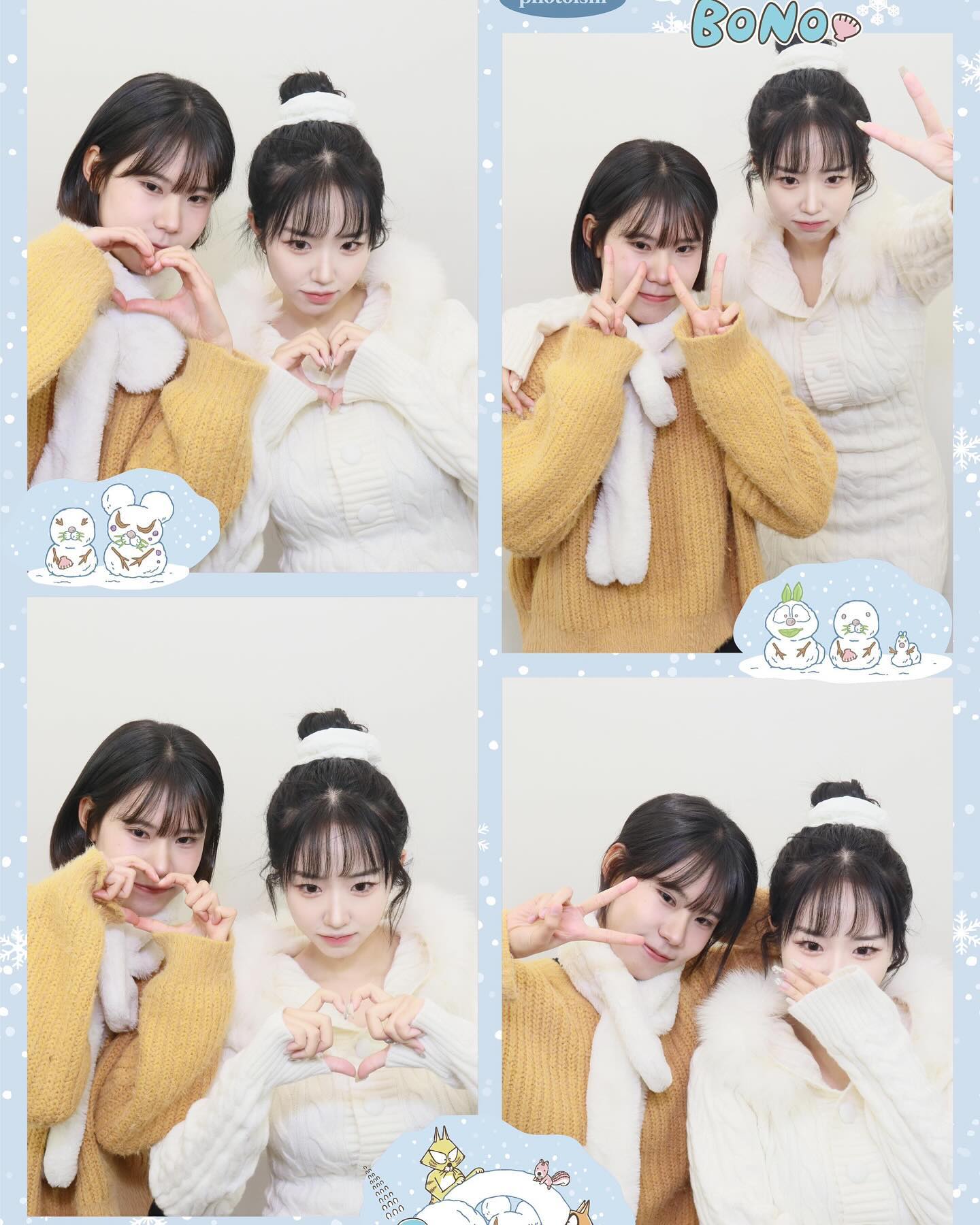 요즘 좀 자주본다 우리🎄🤍
.
.
#03 #인생네컷 #첫눈