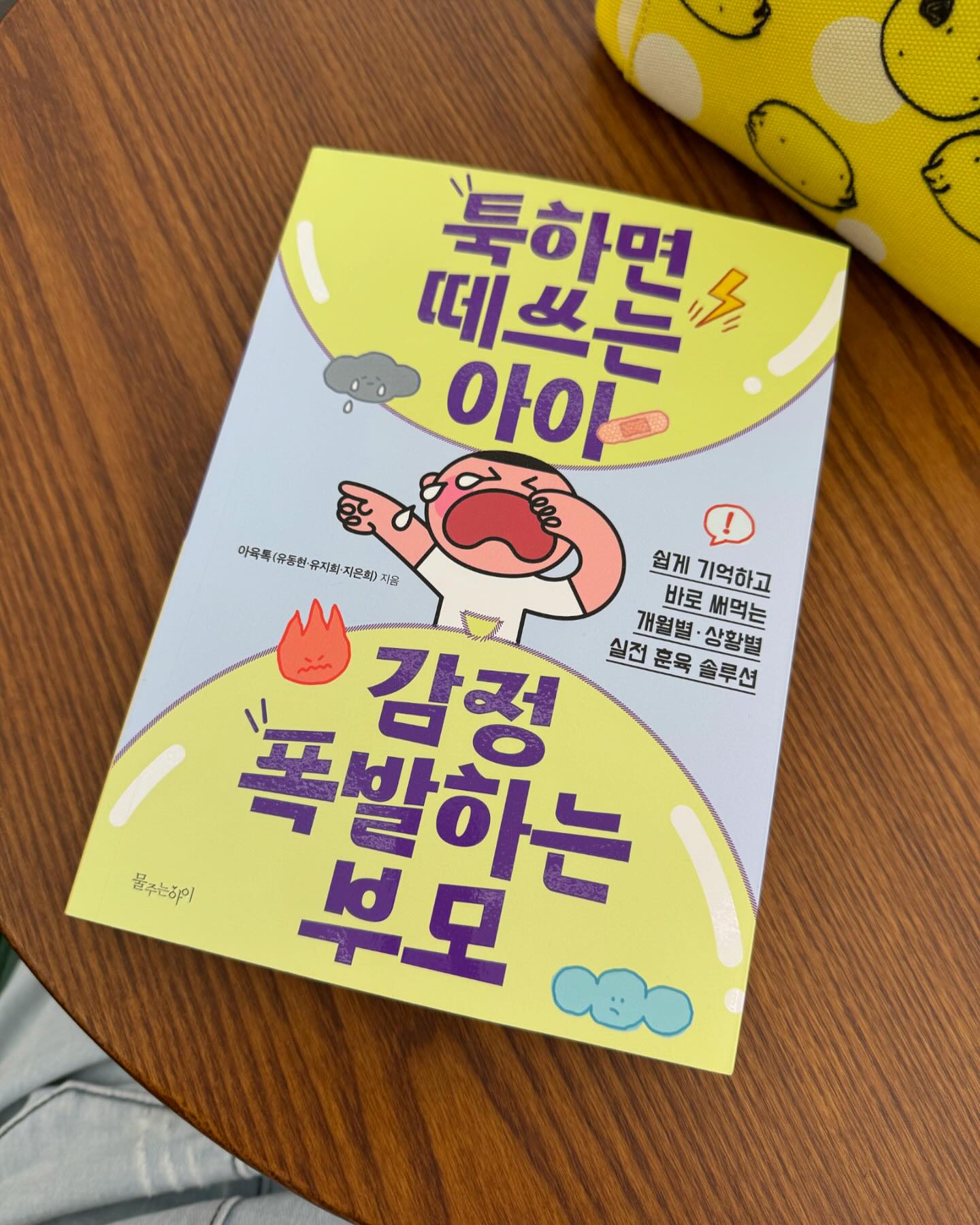[ 협찬 ]
< 툭하면 떼쓰는 아이. 감정 폭발하는 부모 > 
훈육에도 공식이 있다는 걸 이 책을 보며 알았다. 
마냥 아이가 잘못 했다고 혼내서 바로잡는게 훈육이 아니더라. 

마음을 읽아 공감하고 - 행동을 제안하고. -대안을 제시하고

이렇게 3가지만 해도 아이에겐 훈육이 되었다. 

요즘 동생을 괴롭히거나 때리는 첫째. 
마음대로 되지 않아 짜증이 늘어난 첫째. 
미디어를 쉽게 끄지 못 하는 첫째. 
돌아다니면서 밥을 먹는 첫째. 
우리첫째는 이제 막 만4세가 된 남자아이다. 
 어느날은 너무 착하고 예쁘지만. 어느날은 짜증대마왕이다. 
우리둘째는 형아바라기 동생이다. 
형이 하는건 다 따라하고 싶은 24개월 남자아이. 

우선 첫째를 바로 잡아야 겠어서 읽기 시작 한 책!
요즘들어 도움을 많이 받고 있는 책이다. 
내가 어떻게 해야하는지 몰랐던 방법을
아주 쉽게 설명해 두어서. 실천하기 편했다. 

나도 엄마는 처음이라 서툴지만 
아이의 마음을 잘 알아주면서 제안할 수 있는 부모가 되도록
책 잘 보고 노력해야겠다. 

#툭하면떼쓰는아이감정폭발하는부모 
#육아서 #훈육솔루션 #아육톡