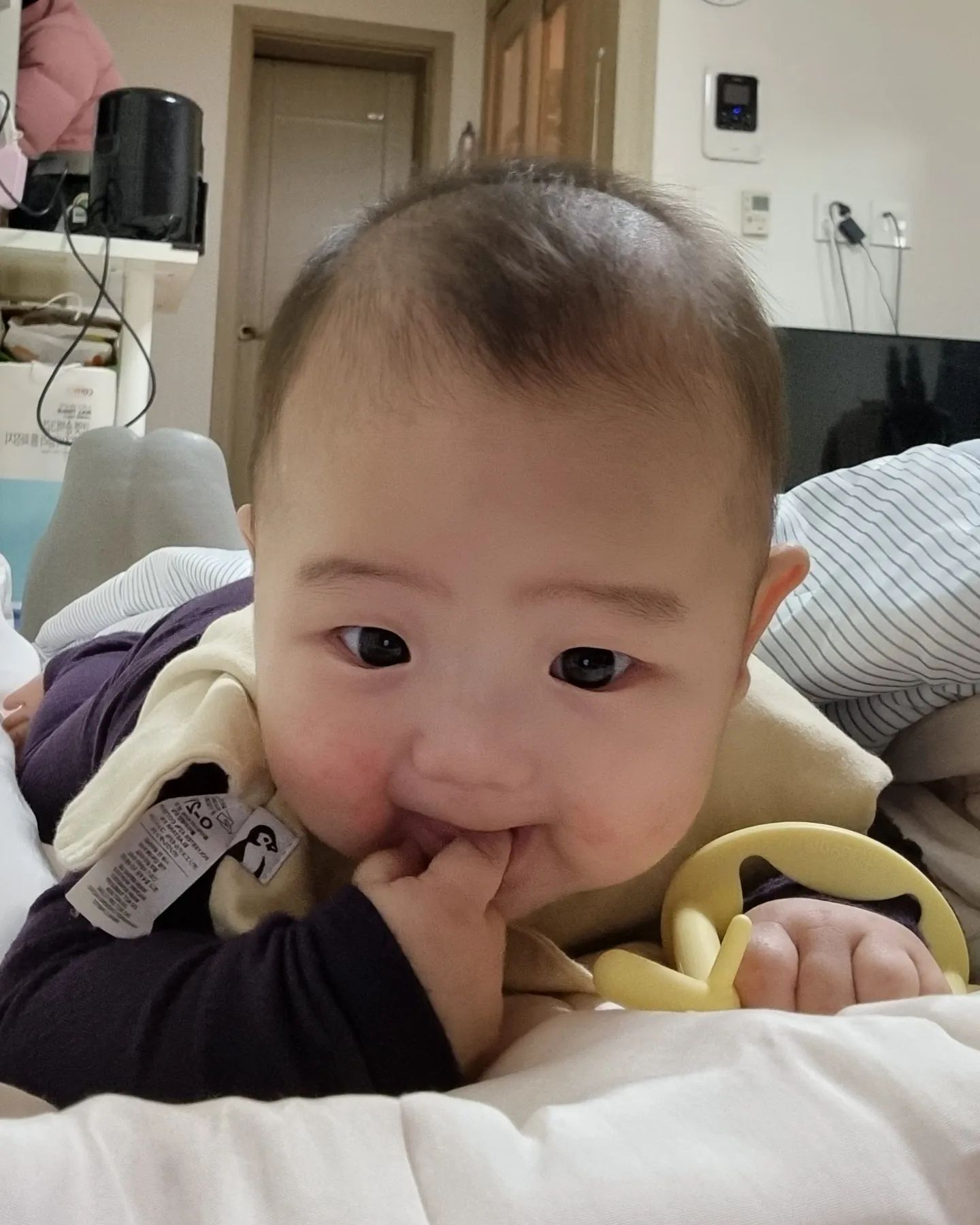 서울와서 행복한 엄마와
표정천재가 되어가는 서담이😚
장꾸미 뿜뿜하는 서담이... 💚
.
생각보다 길어지고 있는 서울생활💙
아빠가보고시푼거 빼곤 다 괜찮지 아들?👉👈