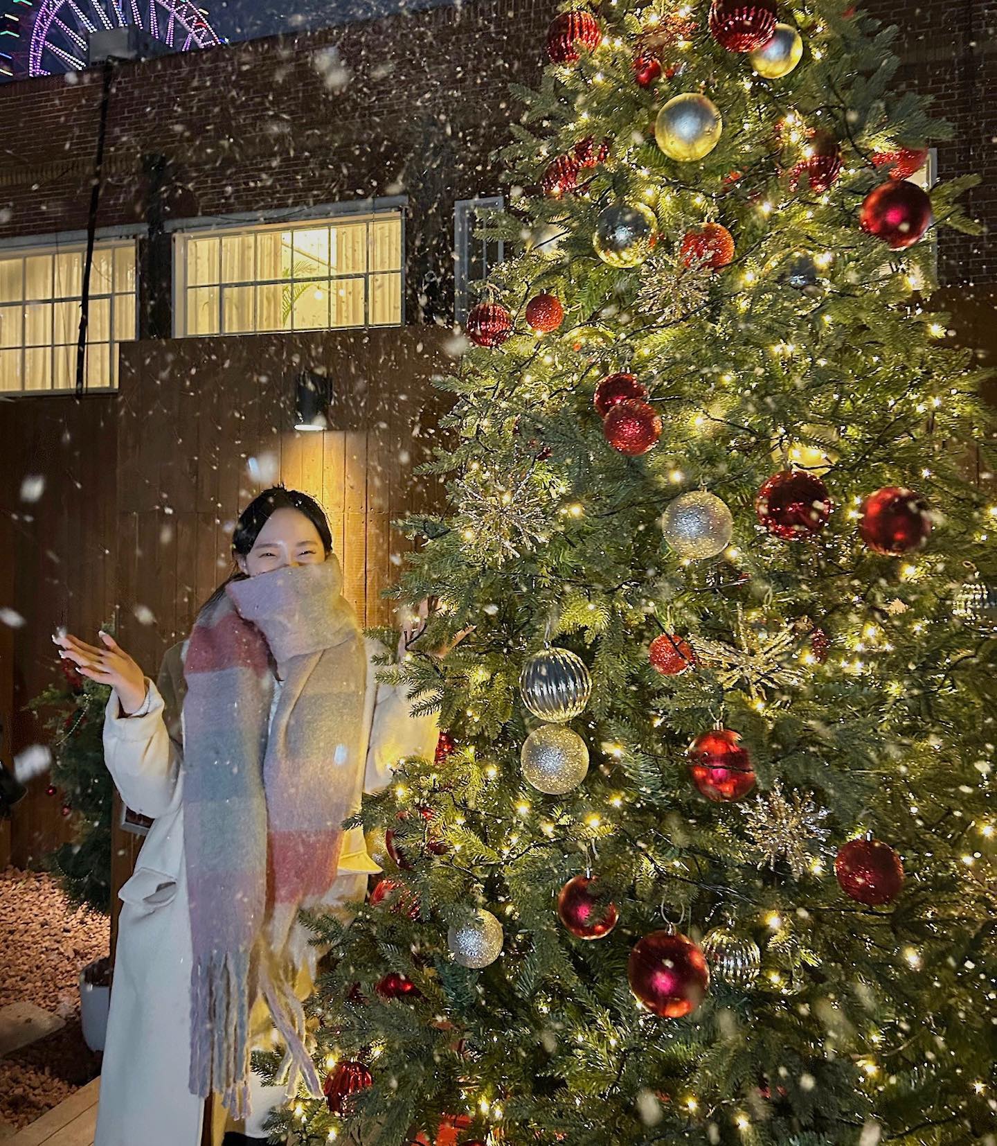 나두 눈 바짜나! 행복했짜나 🌲🤍

#해브아워다운타운