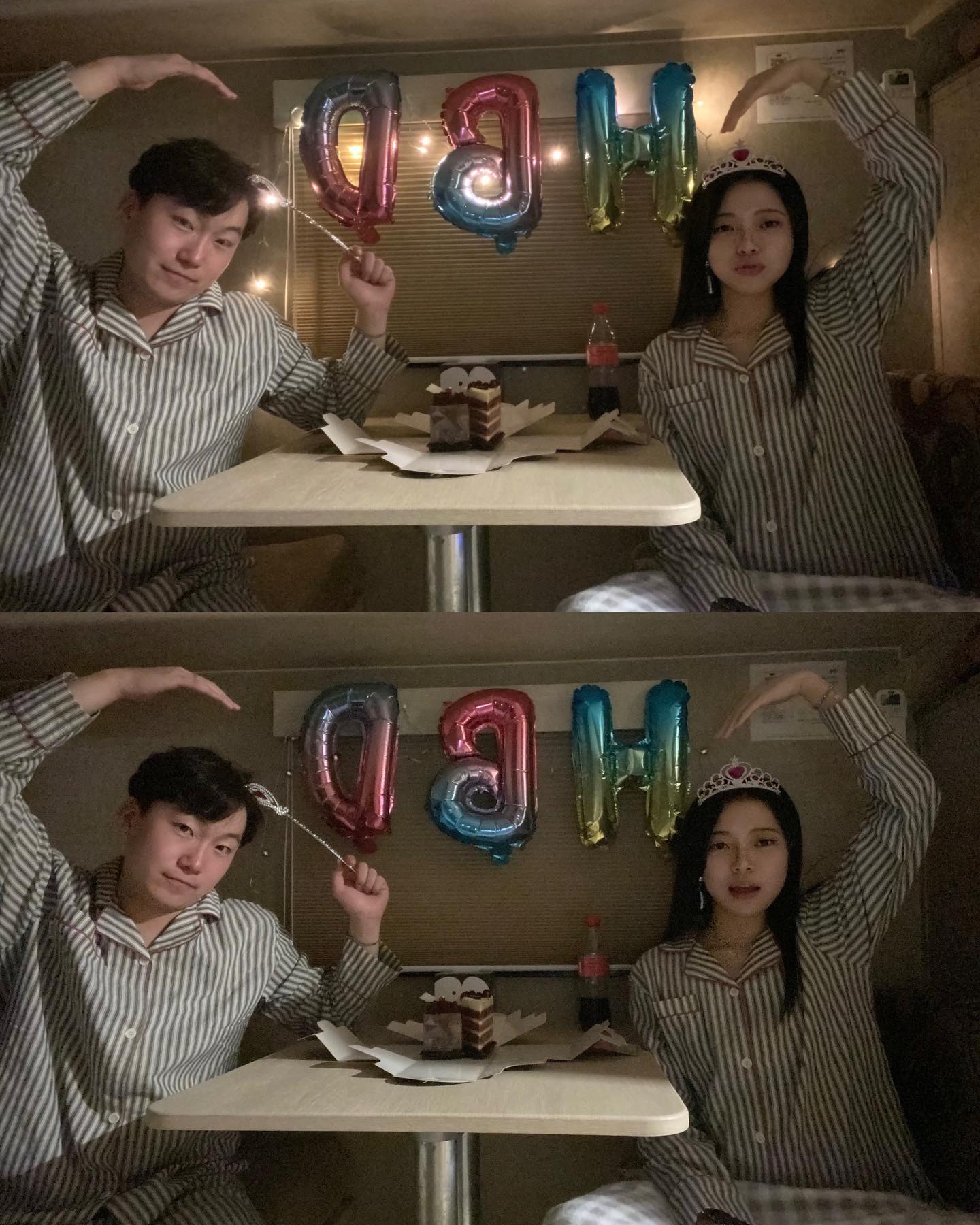 쟁이커플은 2년째 서로의 생일축하해 주는 중🥳
- 미리보기편입니다 히힛 -

10월 가을 날씨에 선선한 날씨 쟁이커플이 가장 좋아하는 계절이기도 한데용!?🍁
쟁이커플이 가장 좋아하는 계절이 왔고 수니의 생일을 기념으로 한 달 전부터 계획했던 카라반여행~🚌
오로라가루도 준비하고 불꽃놀이 생일풍선 공주세트 파자마 커플옷까지❕하나도 빠짐없이 너무나도 완벽하기만 했던 여행이다❤️

생일 기념 여행 가기 전에 인스타 이벤트로 받은 allsum__official 파자마🫧 정말 너무 편하고 무엇보다 이쁨이 뿜뿜✨ 짝꿍이도 만족스러워하며 입었던 파자마당😆 (참고로 짝꿍이는 입고자는 거 불편해하는데 편하다고 잘 입고 잤당~)

🎈2023.10.22Sunday🎈#생일 
🎂2023.10.23Monday🎂#쟁이커플
