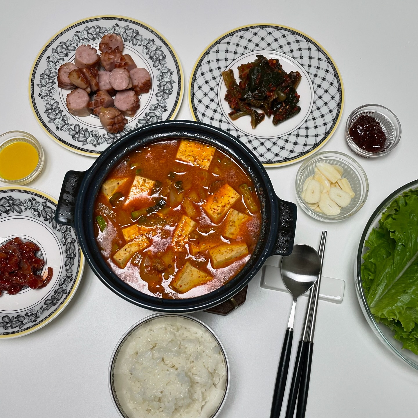 남편 당직날 혼자도 잘먹어요 히히 💛