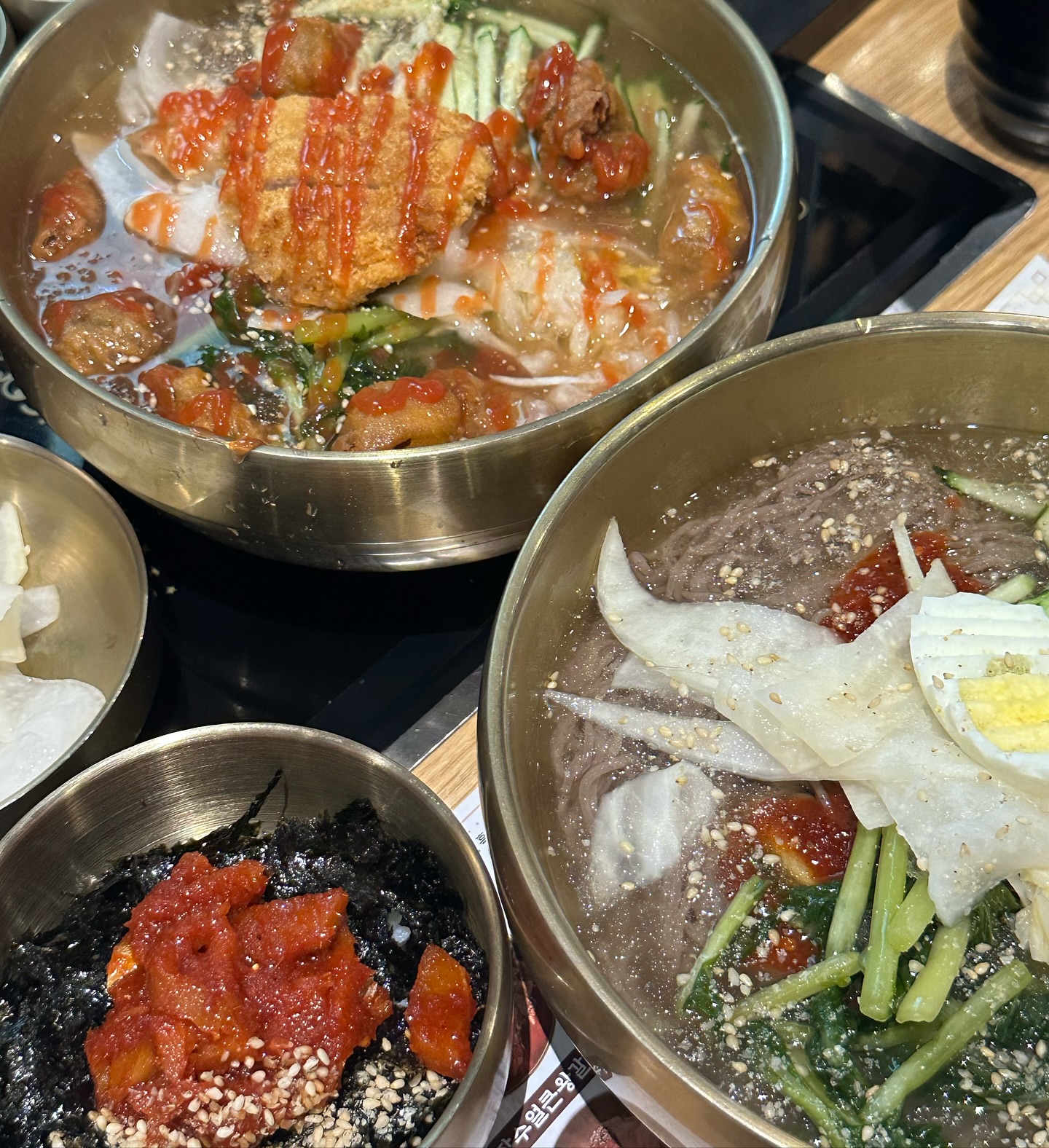 대구 신세계백화점 근처 맛집 글루텐프리 
쫄깃 탱글 찐 냉면맛집 #냉면장수 

주소📍대구 동구 동대구로 460 1층 냉면장수
영업시간
📍매일10:00-21:00
  16:00-17:00 브레이크타임
  20:40 라스트오더

🚘주차
 가게 주차가능 

#내돈내산 #대구맛집