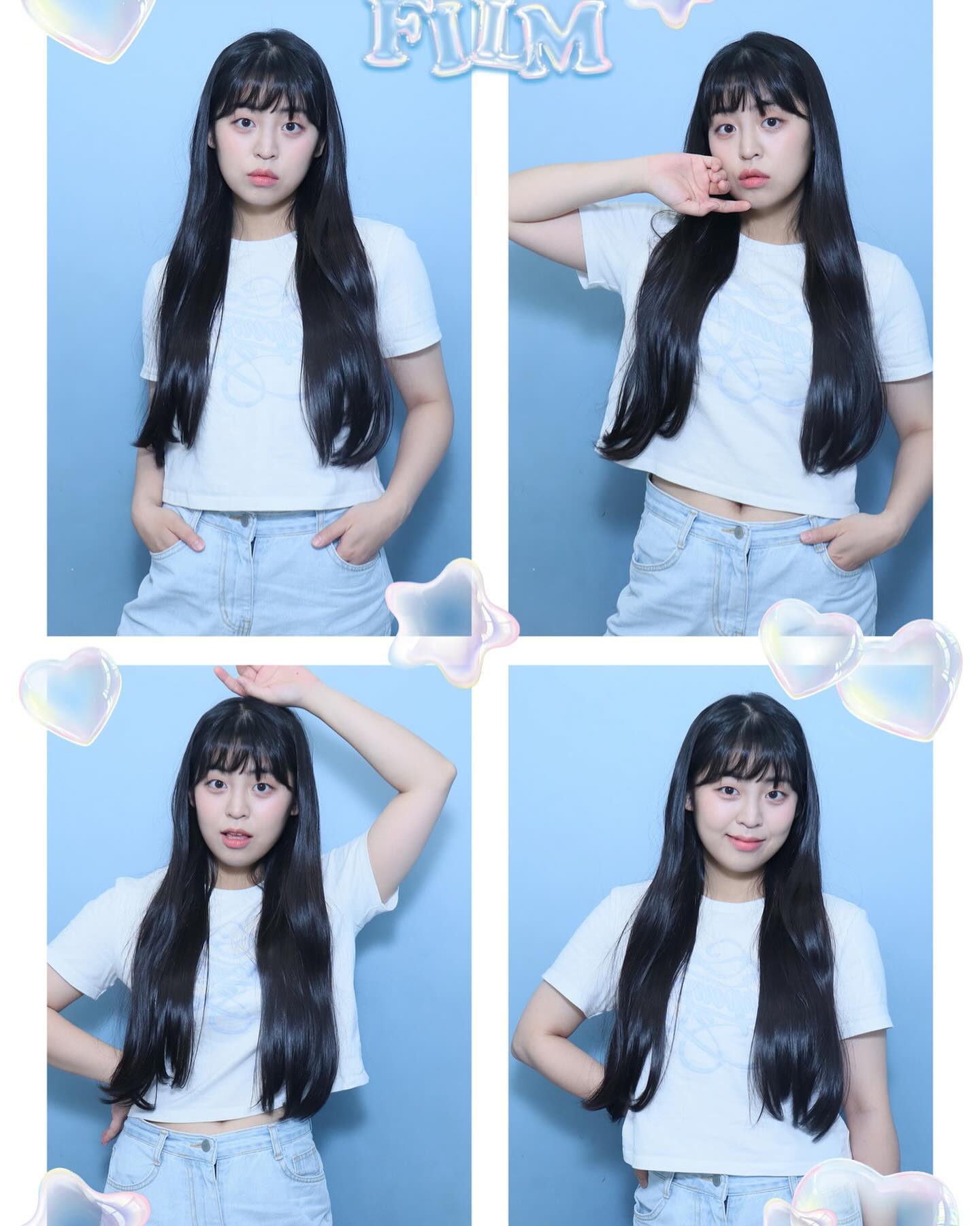 피드에 올려달래서..🤍🥹 #하루필름