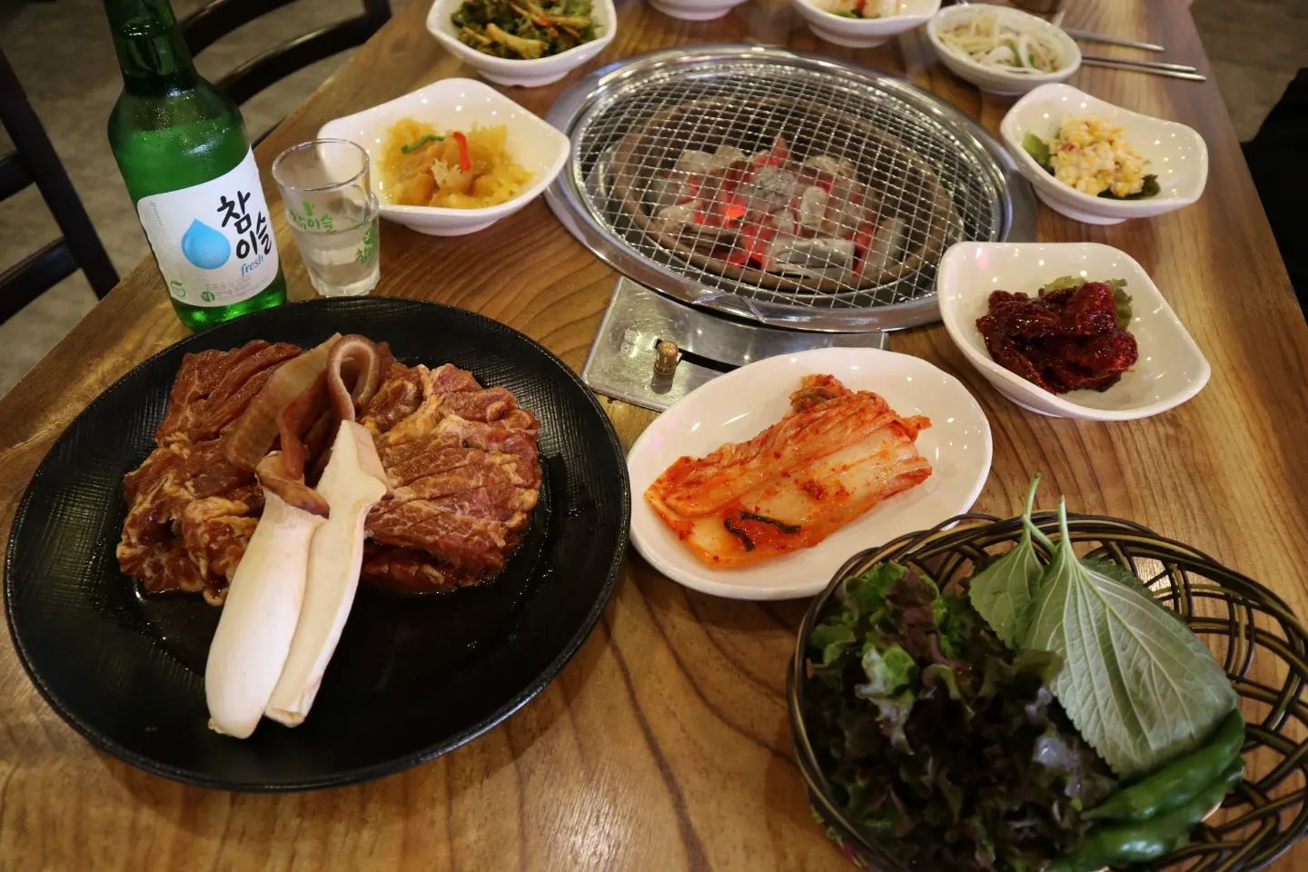 돼지갈비 주문하면 껍데기까지 주는 #의정부갈비맛집 #민락동돼지갈비 #화로마을