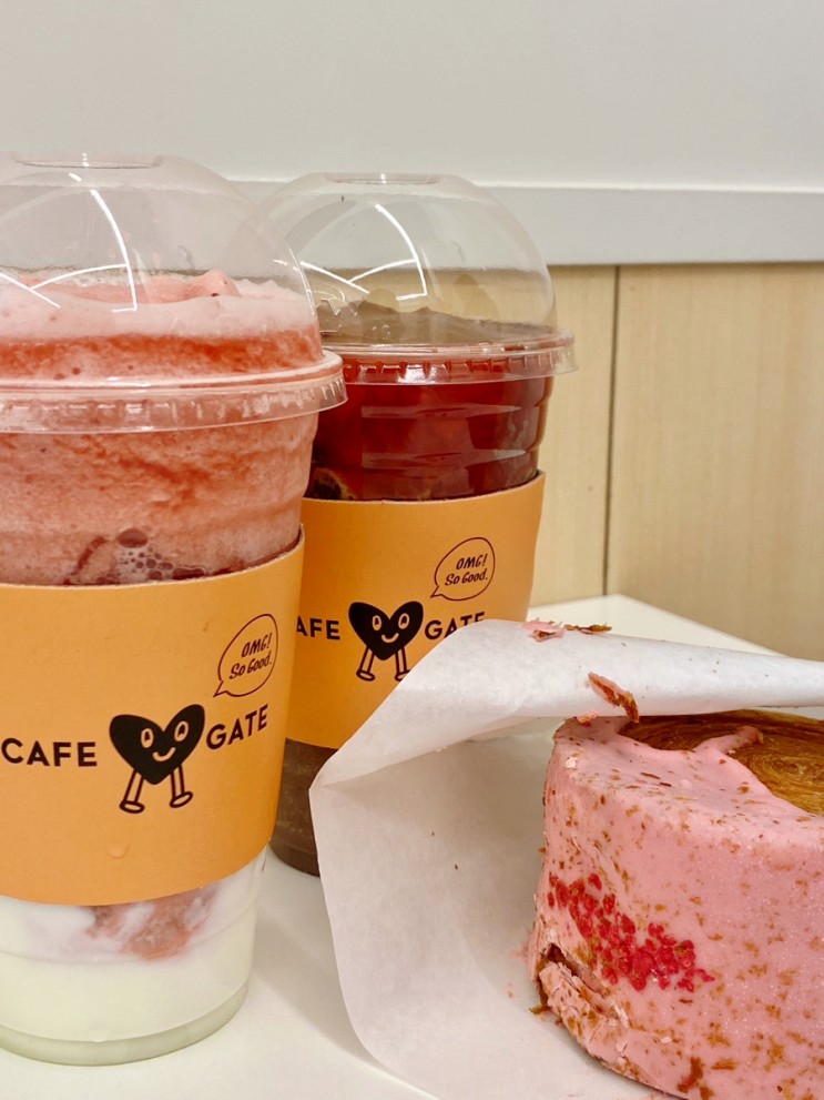 [인천] 딸기 디저트 맛집 : 카페게이트 딸기 신메뉴 출시