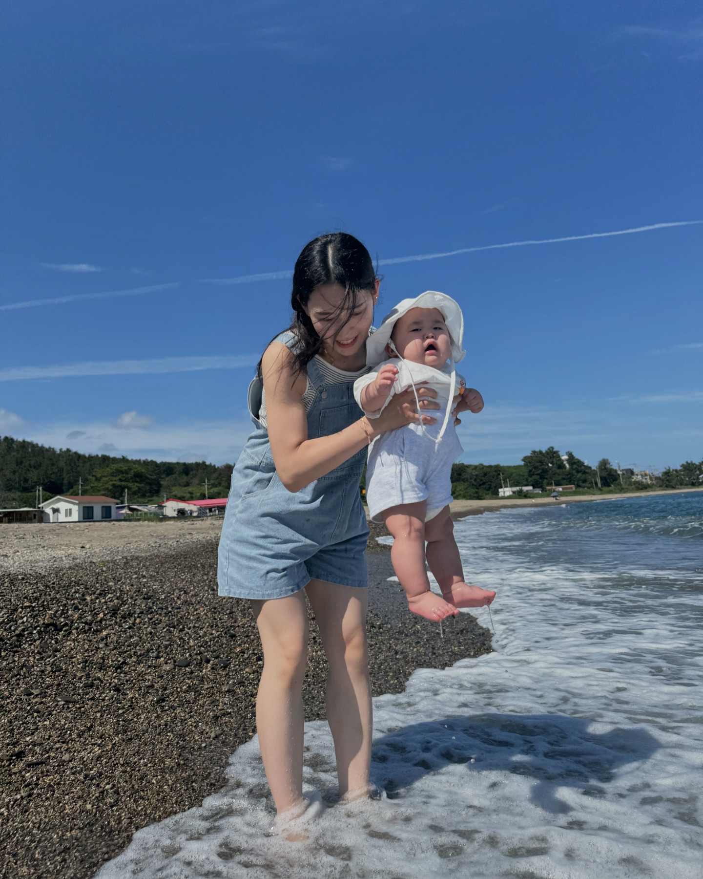 2024.08.18-19 도준이와 함께한 여름휴가🌊🐳

#포항 #8개월아기 #물놀이 #여름휴가