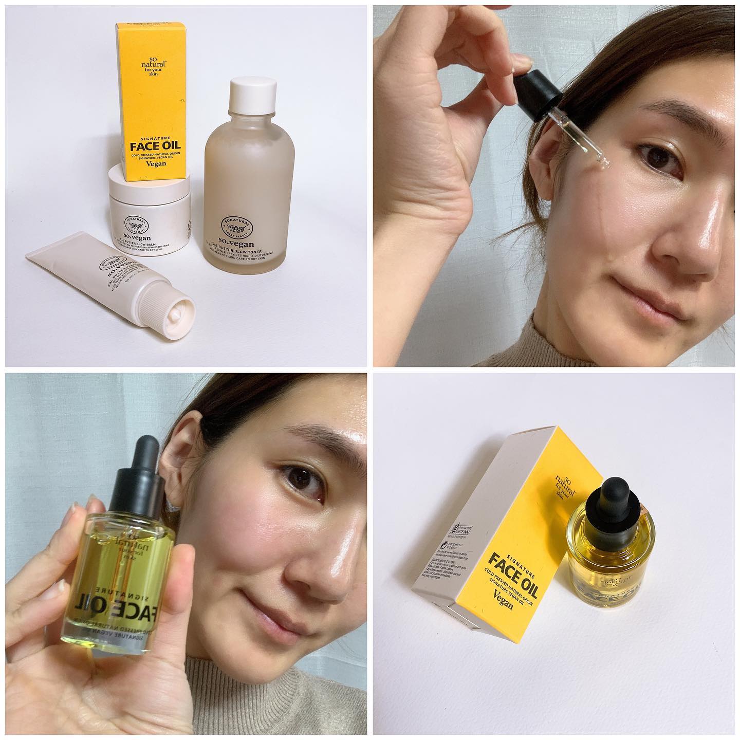 #협찬 #인스타리뷰의무없음 sonatural.co.kr 
겨울이 되면 피부가 너무 건조해서 보습제만으로 피부보호가 제대로 안될때가 있는데요, 그럴때 꼭 사용하는 제품이 #쏘내추럴페이스오일 

얼굴에 직접 사용하기도하지만, 크림에 한 두 방울을 섞어서 사용해도 충분히 보습감이 높아져요! 
지성피부여도 이렇게 오일을 잘 사용해주면 피부에 과도한 피지분비도 막아주고 오일리한 피부 개선하는데도 도움이 된답니다. 

얼굴 뿐 아니라 몸에도 사용할 수 있어서 활용도도 높은 편! 

#쏘내추럴 #쏘비건 살버터 라인까지 함께 쓰면 보습감 정말 최고최고