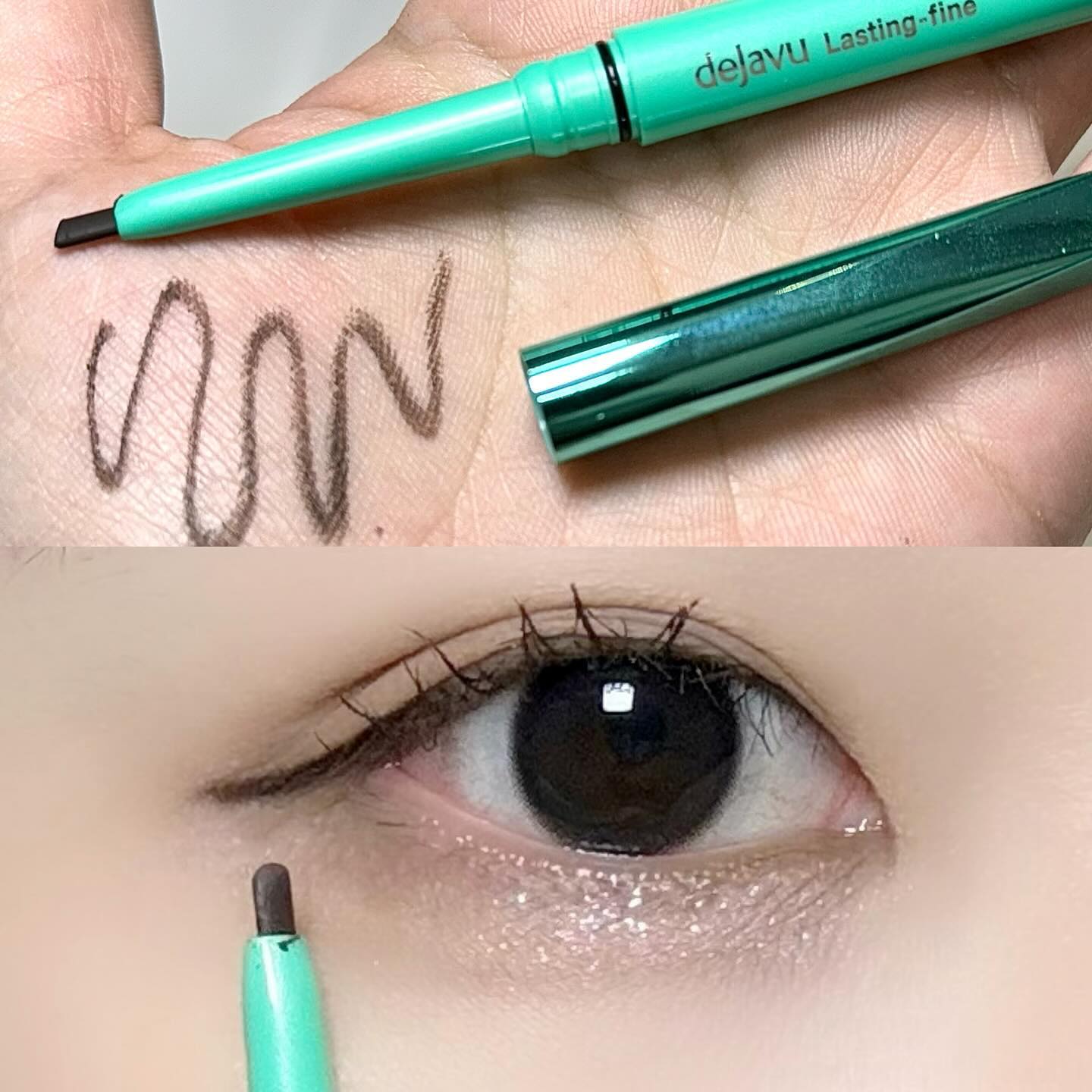 #제품제공 dejavu.korea 부드럽게 발리는 데자뷰 래스팅파인 크림 펜슬 라이너✏️

평소 뭉침이 있는 펜슬아이라이너때문에 붓펜만 사용했는데요 데자뷰꺼 사용해보고 내맘에 쏙💕
손으로 아무리 문질러봐도 번짐이 없고 물에도 강해서 물놀이 할때도 걱정이 없어요(⁎ᴗ͈ ⩊ ᴗ͈⁎)

다크브라운 컬러로 답답한 느낌없이 부드러운 느낌도 줘서 앞트임할때도 자연스러웠어요!!!!

얇은쪽 굵은쪽 굵기가 달라서 다양한 굵기의 라인을 그려줄 수 있고 눈꼬리 그리기도 편했어요☆̶ ִׂ ٭

#글로우픽 #glowpick #글로우픽서포터즈 #2024글로우픽서포터즈 #데자뷰 #크림펜슬라이너#highlighter #blusher #contouring
#makeup #Kbeauty  #韓国コスメ #プチプラコスメ#koreanmakeup #koreanbeauty#아이라이너#맞팔#팔로우#코덕#코덕맞팔