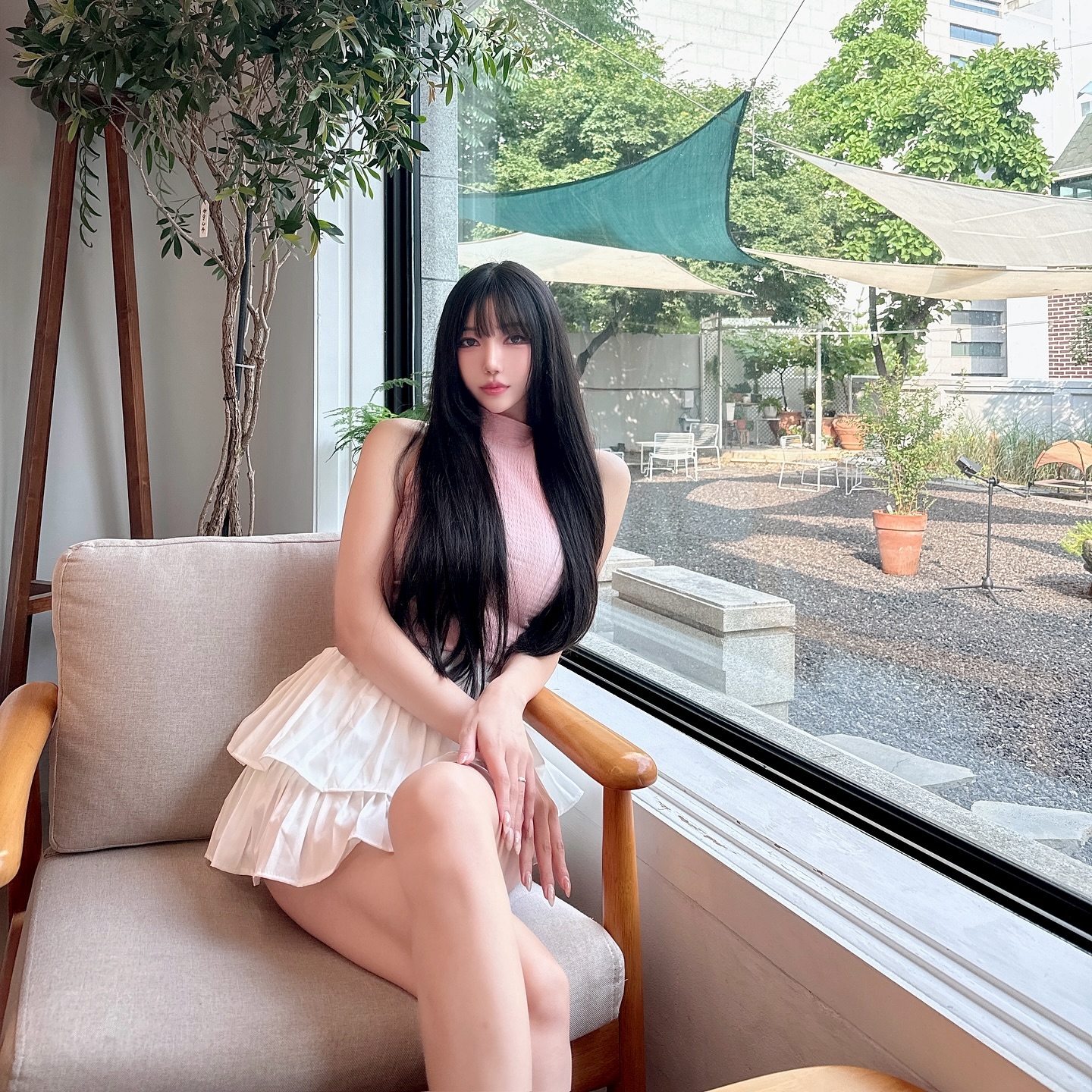여기는 대학로 카페 #파티오33 입니당❤️ 정원이 있어 좋았던...🩵

.
.
.
#대학로카페 #혜화카페 #대학로데이트