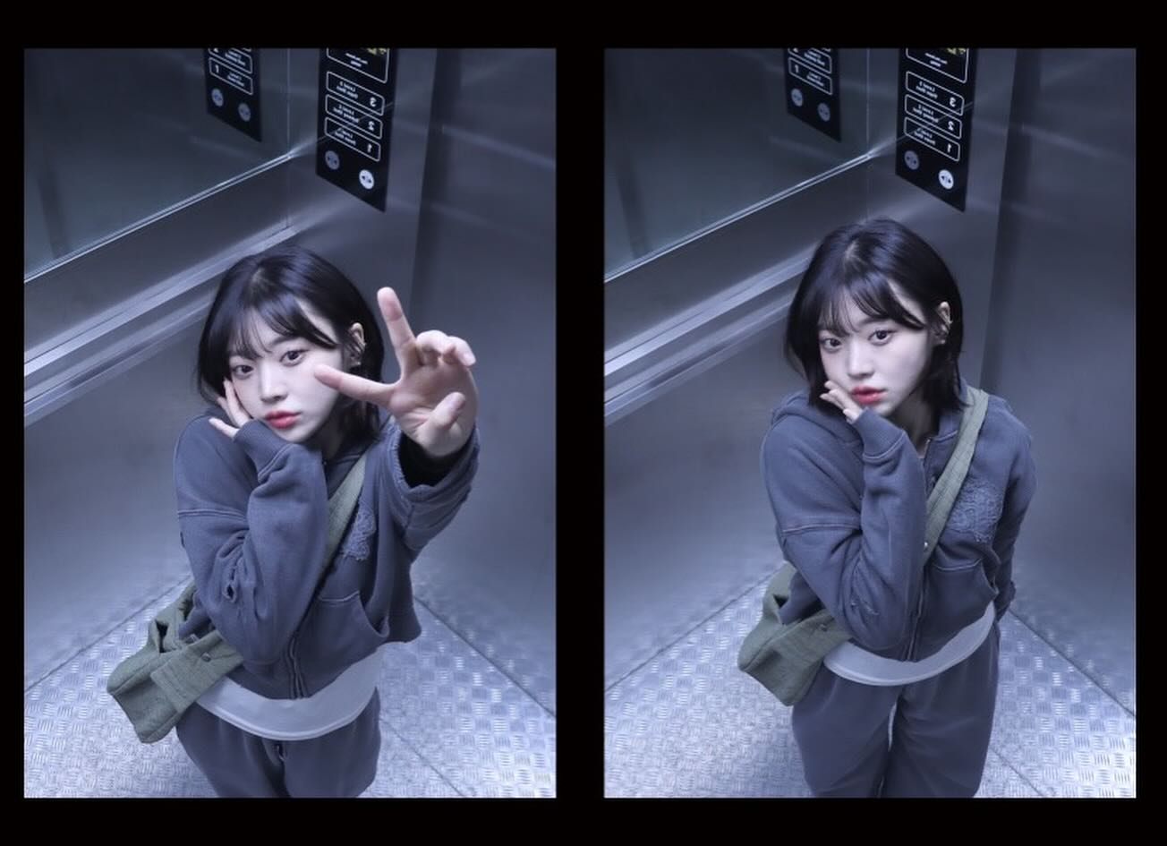 엘레베이터안에서