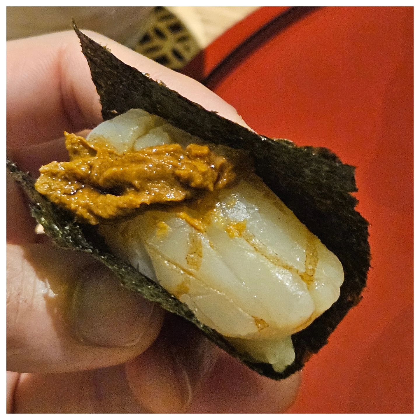 서울 강남구 언주로 843 2층
어성일식
💰런치 48000원
가성비 맛집
스시가 끝나면
미니카이센동, 후토마끼, 면식사로
배가 안 부를 수 없는 곳
잿방어👍
안키모👍 녹진하고 비리지 않은
쥬토로👍 고소하고 기름진
아나고👍 정말 부드러운

#스시 #sushi #압구정스시 #어성일식 #맛집