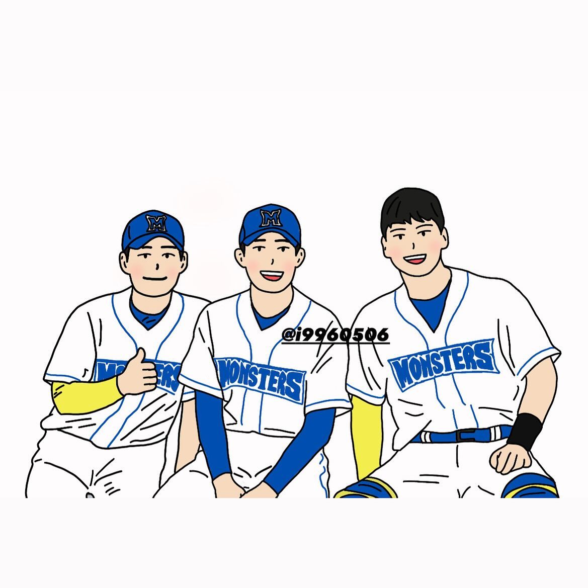 #최강야구

오랜만에 잡은 펜으로 그린 그림은
내가 제일 좋아하던 조합..⚾️

#류현인 #최수현 #윤준호