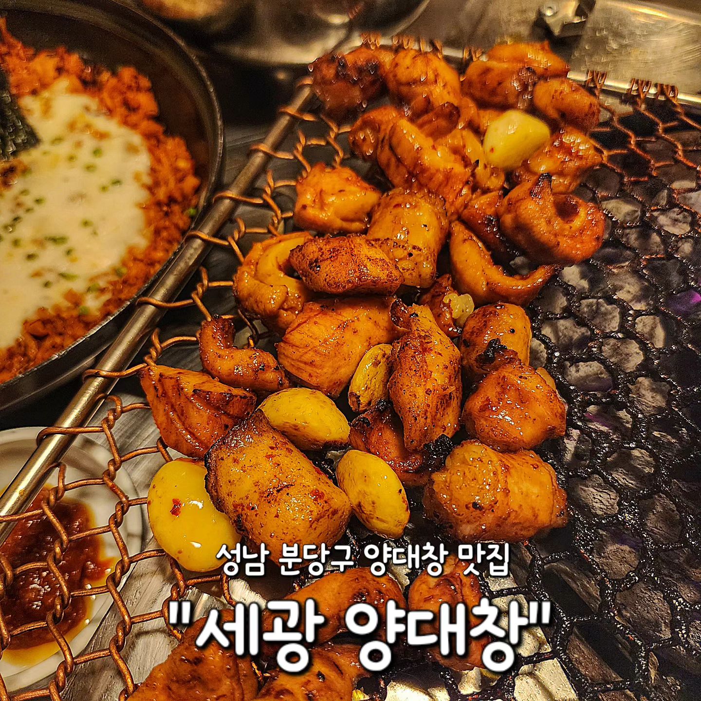 #협찬 ✅ 성남 분당구 "세광양대창 야탑점"

요즘 레트로풍으로 핫한🔥양대창 맛집을 다녀왔어요!
야탑역 1번출구에서 도보4분에 위치한 맛집이에요😆

레트로풍으로 꾸민 편안하고 정겨운 인테리어로
회식, 가족외식, 친구모임, 데이트하기에 딱좋은 곳이에요👍

그리고 특이하게 환기구조가 하향식이라 시야를 가리지않아 
연기도 빠지고~대화하기에도 좋은 곳✨✨

이곳은 특제소스에 양념된 부드러운 양대창을
숯불에 구워먹는 이색적인 스타일이에요!

✔️ 모듬구이 (대창+막창+특양) 51,000원

저희는 맛집을 오면 꼭 다 먹어보고 싶더라구용ㅎㅎ
저희를 위한 모듬구이❤️❤️
처음부터 끝까지 구워주시는데
숯불향을 제대로 입혀주셔서 퍼포먼스 보는 재미까지✨

★맛있게 먹는 법★
- 양념소스에 찍어먹기
- 매콤한 고추장아찌를 곁들여 먹기
- 상추 겉절이와 함께 먹기
- 다먹으면 양볶음밥으로 마무리❤️

양대창 부위들이 정말 쫄깃하고 고소하고 부드럽고
진짜 제가 먹어본 양대창집들 중에서 제일 맛있었어요👍
인생 양대창집👍

✔️ 양볶음밥 2인 13,000원

양대창고기가 씹히는 맛있는 김치볶음밥이에요❤️
치즈사리까지 올려서 먹으니까 계속 숟가락이 가는거 있죠🥄🥄
여기와서 양볶음밥 안시키면 손해!😝

✔️ 계란찜 4,000원

레트로풍 답게 은그릇에 중탕으로 나오는 계란찜🥚
부드러운게 양대창과 정말 어울렸어요!!👍

✔️ 냉면 7,000원

소고기 올라간 정석냉면✨
역시 고기엔 냉면 절대 포기모태모태😭🤍🤍

"세광양대창 야탑점"은 양대창 외에
구이메뉴, 곱창전골, 양볶음밥, 김치우동 등등
여러 메뉴가 있어서 자주 와도 절~대 질리지 않을
맛집이에요!!🤭

야탑역근처에 술 한잔 할 곳 찾으신다면 
요기 추천드립니다👏👏👏

#세광양대창
🏠 주소 : 경기 성남시 분당구 장미로86번길 9
⏰ 영업시간 : 15시~23시 (토요일 12시 시작 / 매주 일요일 휴무)

#야탑역맛집 #야탑맛집 #야탑곱창 #곱창맛집 #분당맛집 #성남맛집 #양대창맛집 #야탑데이트 #야탑회식 #야탑맛집추천 #분당맛집추천 #성남맛집추천 #야탑동맛집