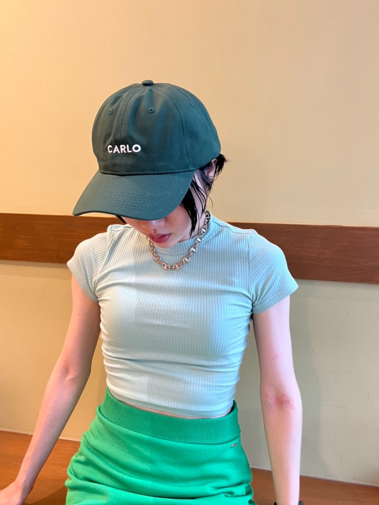 캡모자 까를로 친환경패션 CARLO 데일리룩