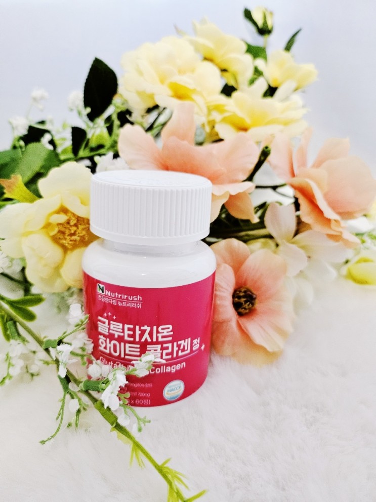 * 탄탄한 피부장벽 백옥피부 :: 뉴트리러쉬 글루타치온 화이트 콜라겐