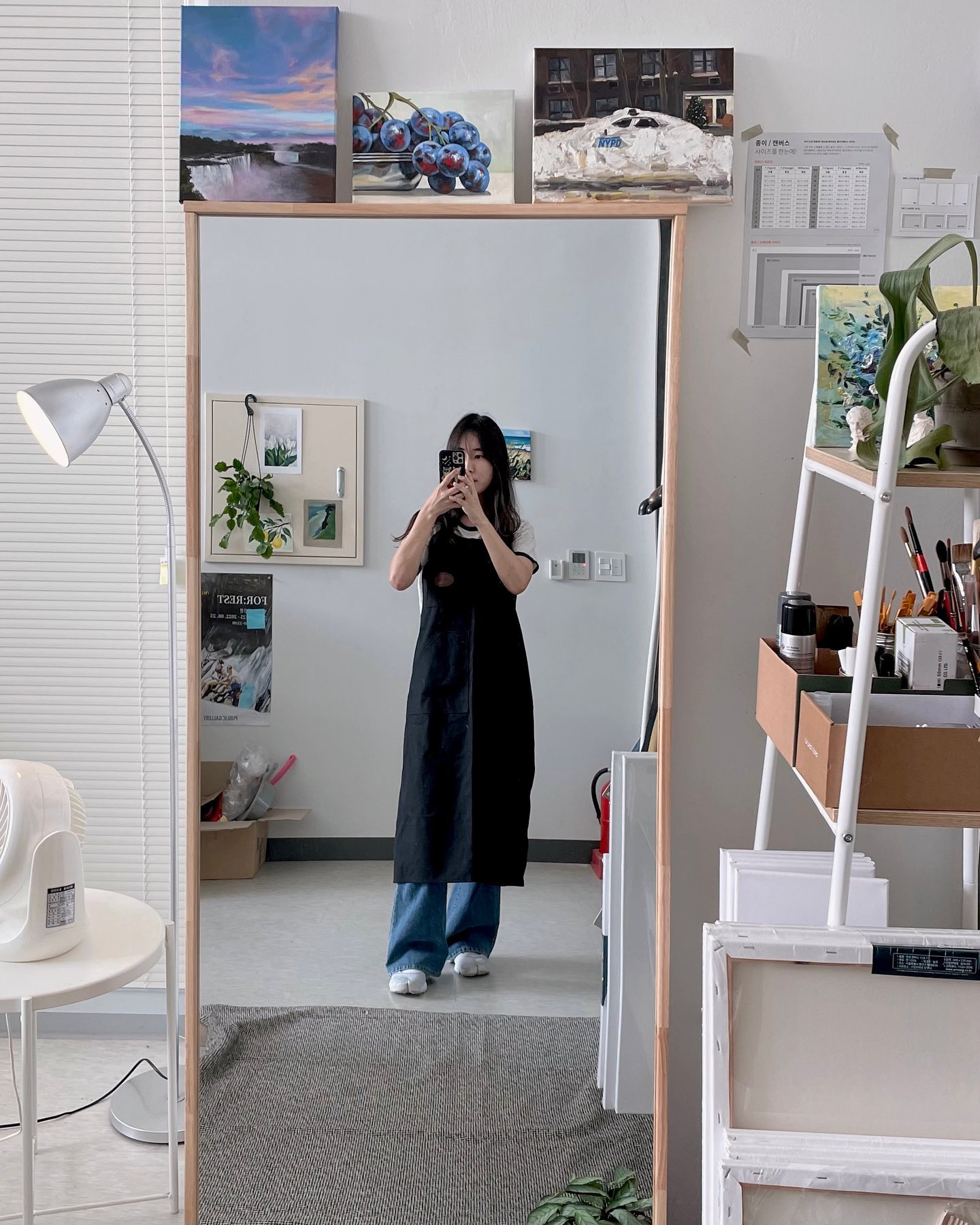 미술이 정신 건강에 좋거든요👩🏻‍🎨
#유화 #원데이클래스 #아트에비뉴 또 가고 싶은 곳