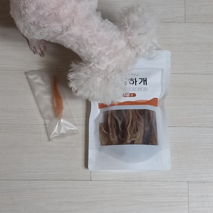 반려견수제간식 온라인몰 견강하개 돼지귀 후기
