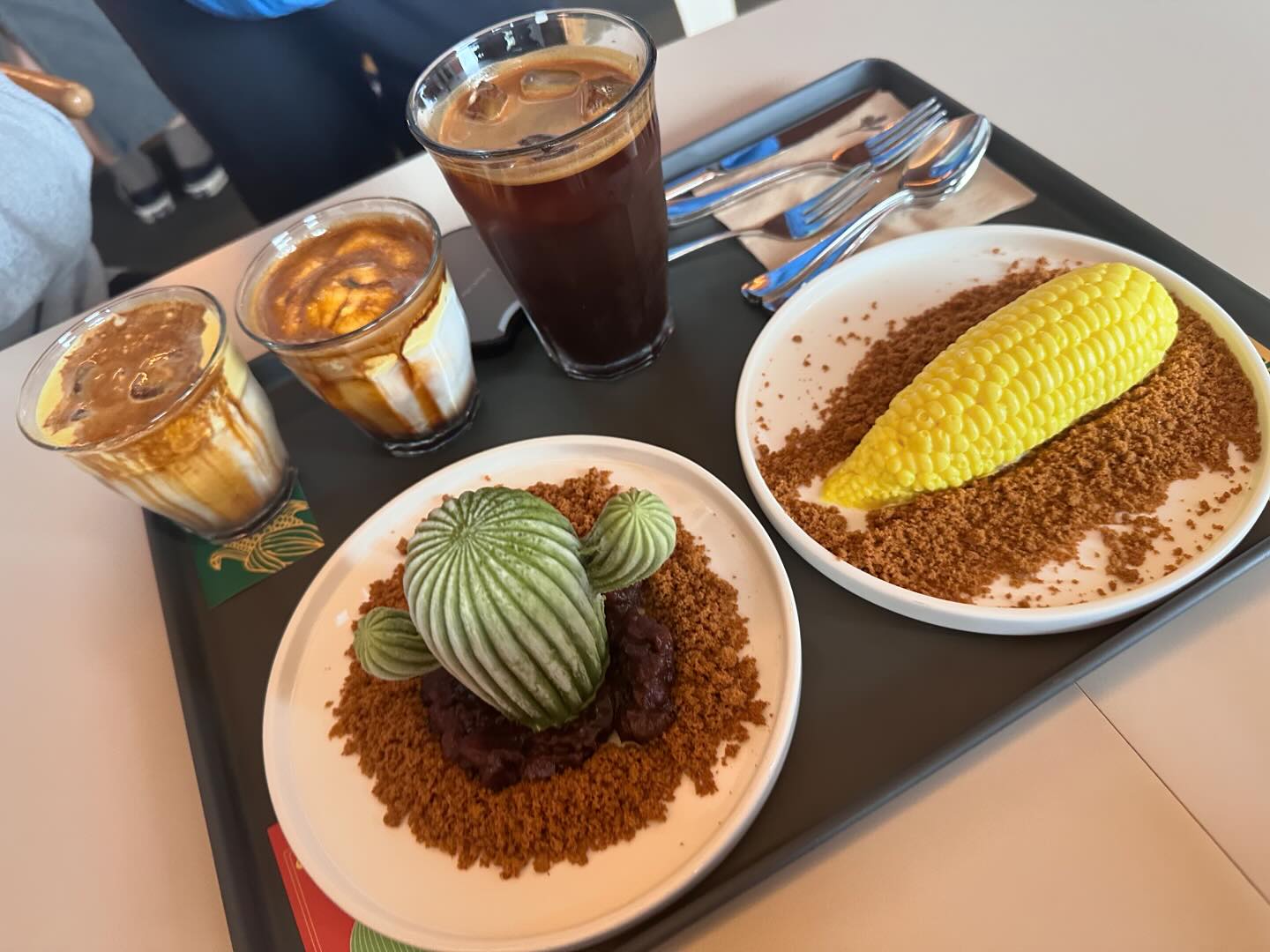 #양주 #양주옥정동 #양주옥정동카페 #로슈아커피 #양주로슈아커피 #로수수 #로수수🌽 #로수수라떼🌽 #말차 #선인장🌵