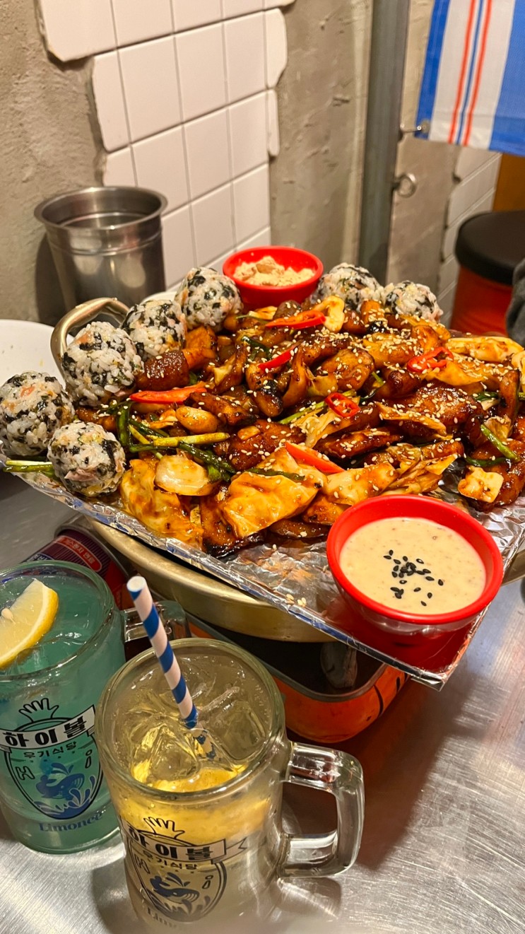 [잠실] 방이먹자골목 포차감성 술집 방문 잠실맛집 우기식당에서 신년모임!