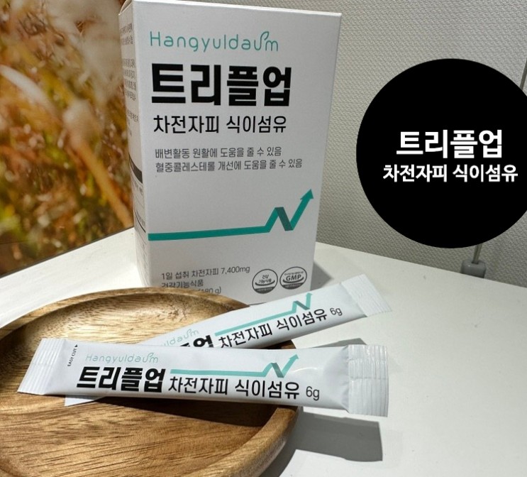 식이섬유영양제 2022 베스트 : 트리플업 차전자피 식이섬유