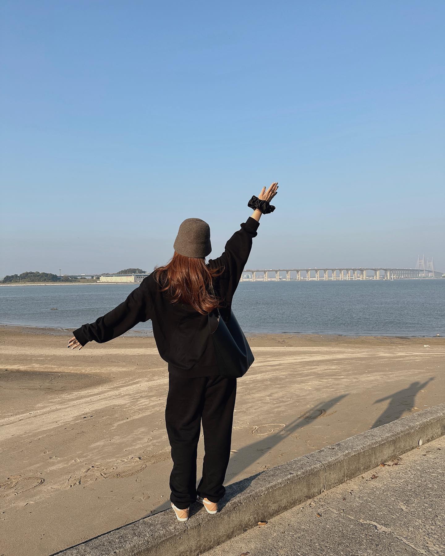 할머니 보고 오는 길에 🌊