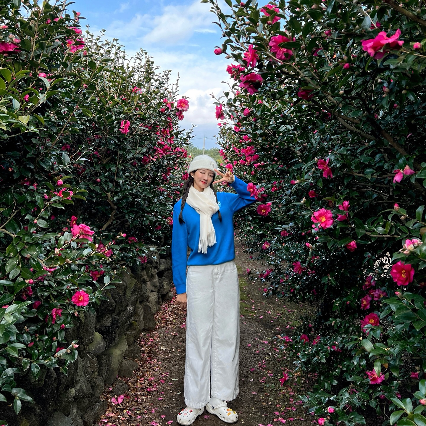 🌺🤍💙