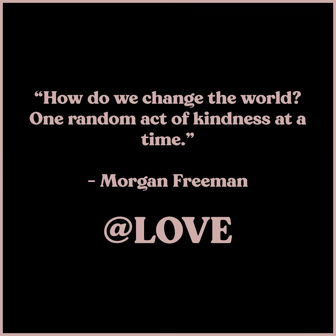 The world is full of kind people. If you can't find one, BE ONE. ❤️