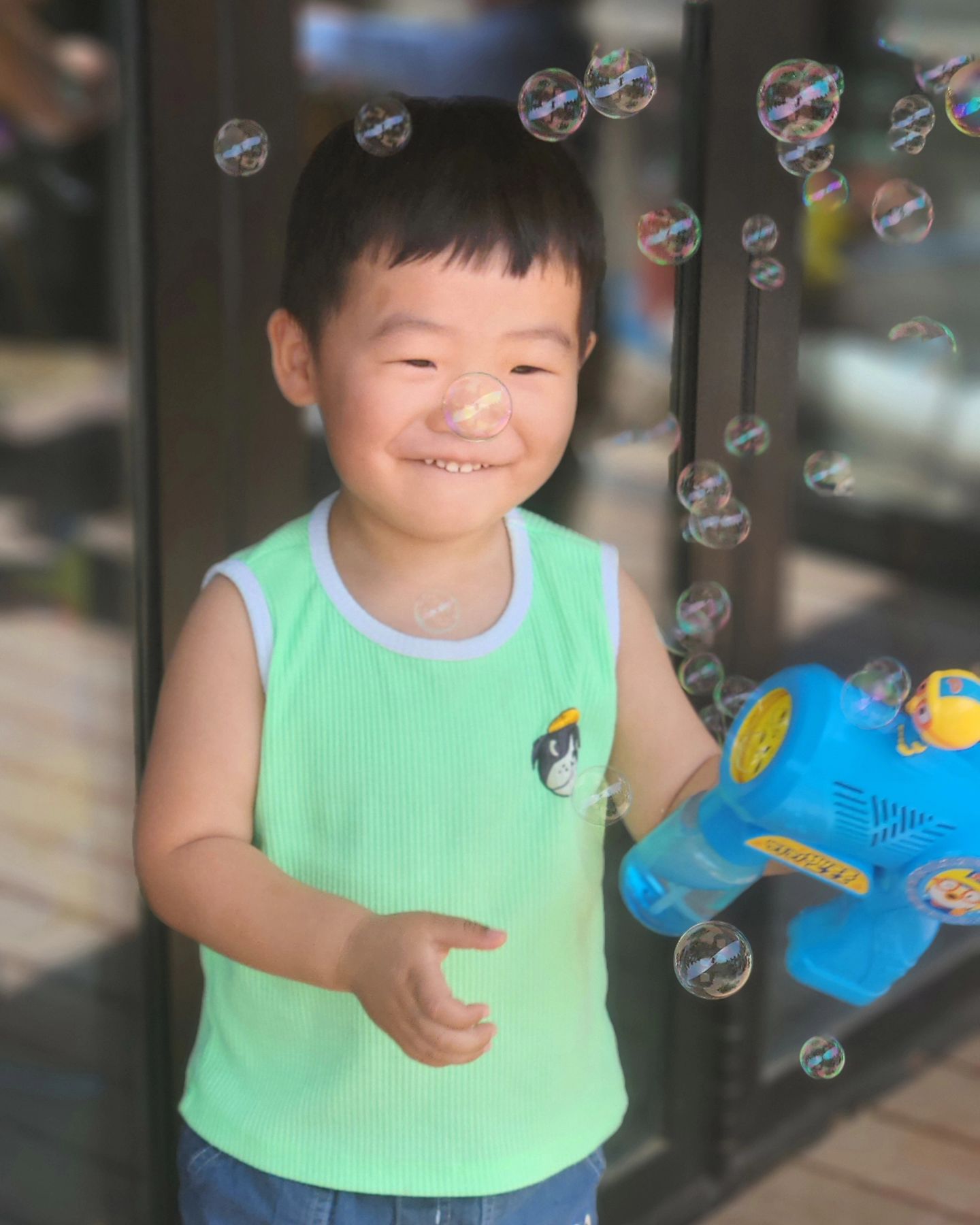 비눗방울 조ㅎ ㅏ하는 내 아들 🫧🩵🩵🩵