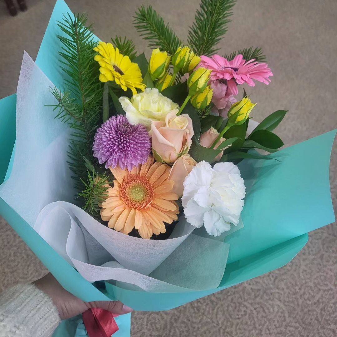 감사합니댜💕💜 #임신축하선물 #꽃다발💐