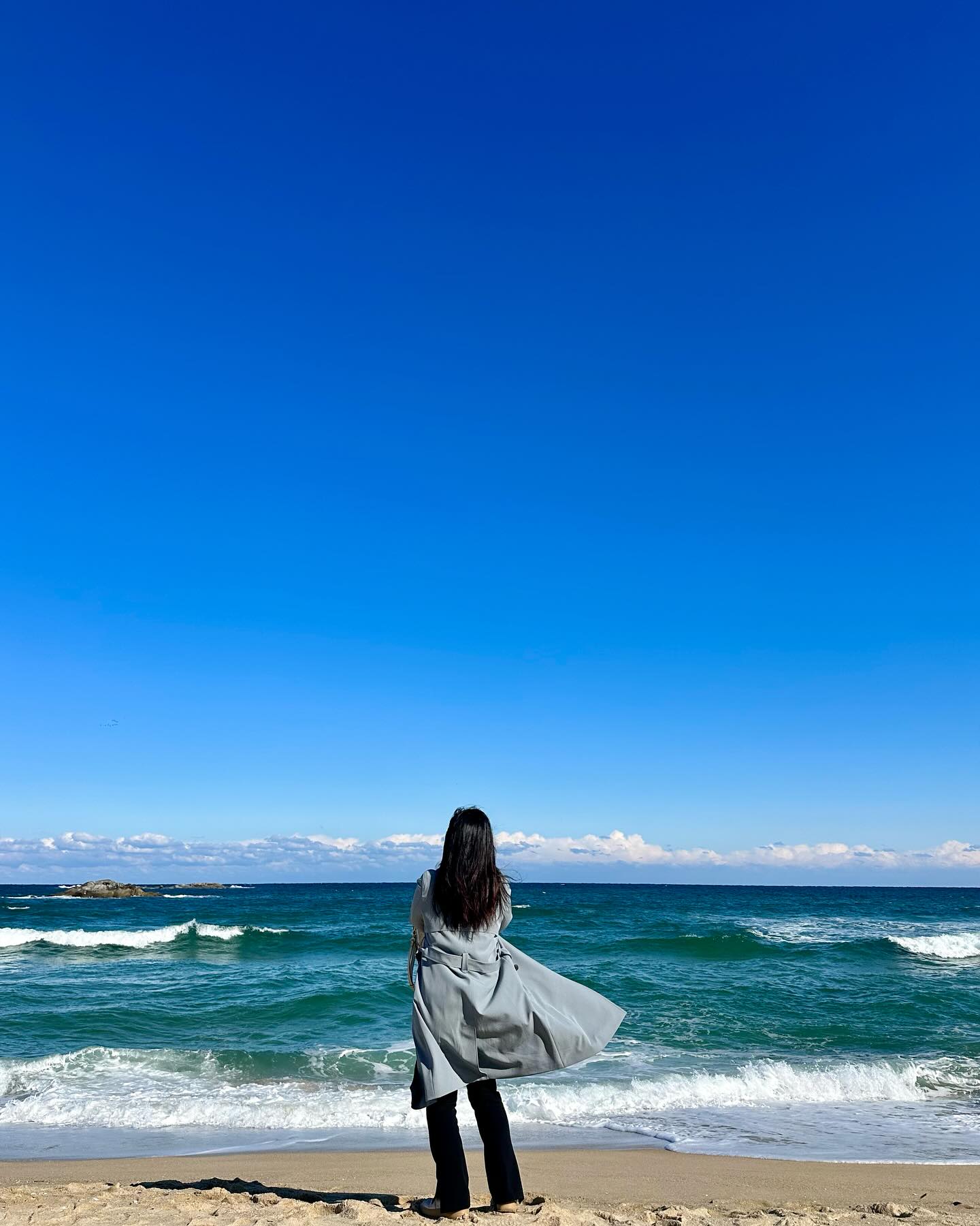 다른 바다
경포 -> 강문 -> 안목