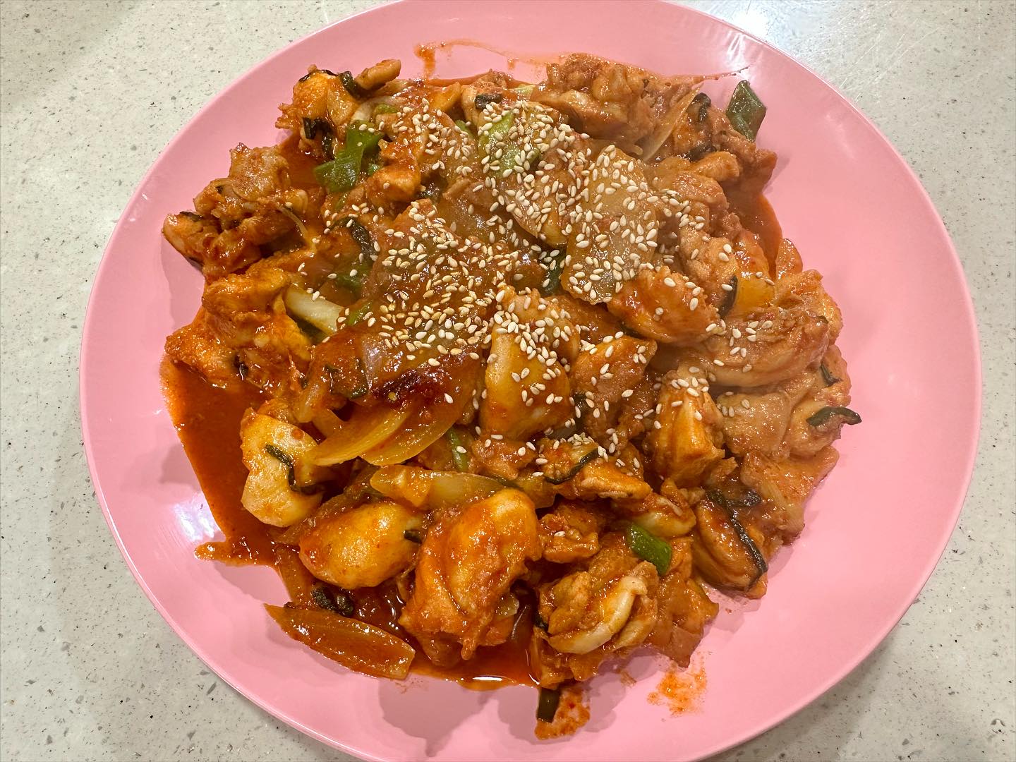 닭갈비 같지만 아닌 ~~~~

#닭볶음